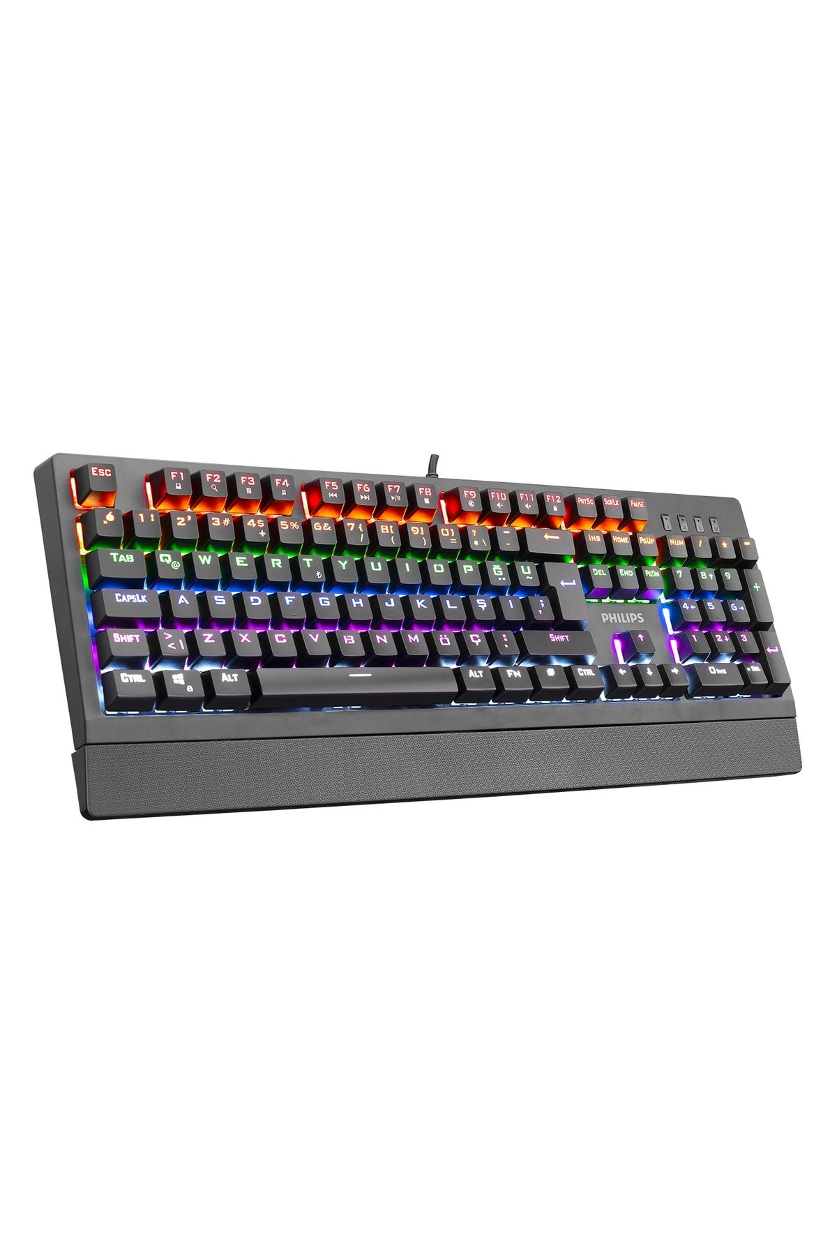 Philips Momentum Spk8403/62 Rainbow Lighting Aydınlatmalı Mekanik  Mechanical Usb Gaming Klavye