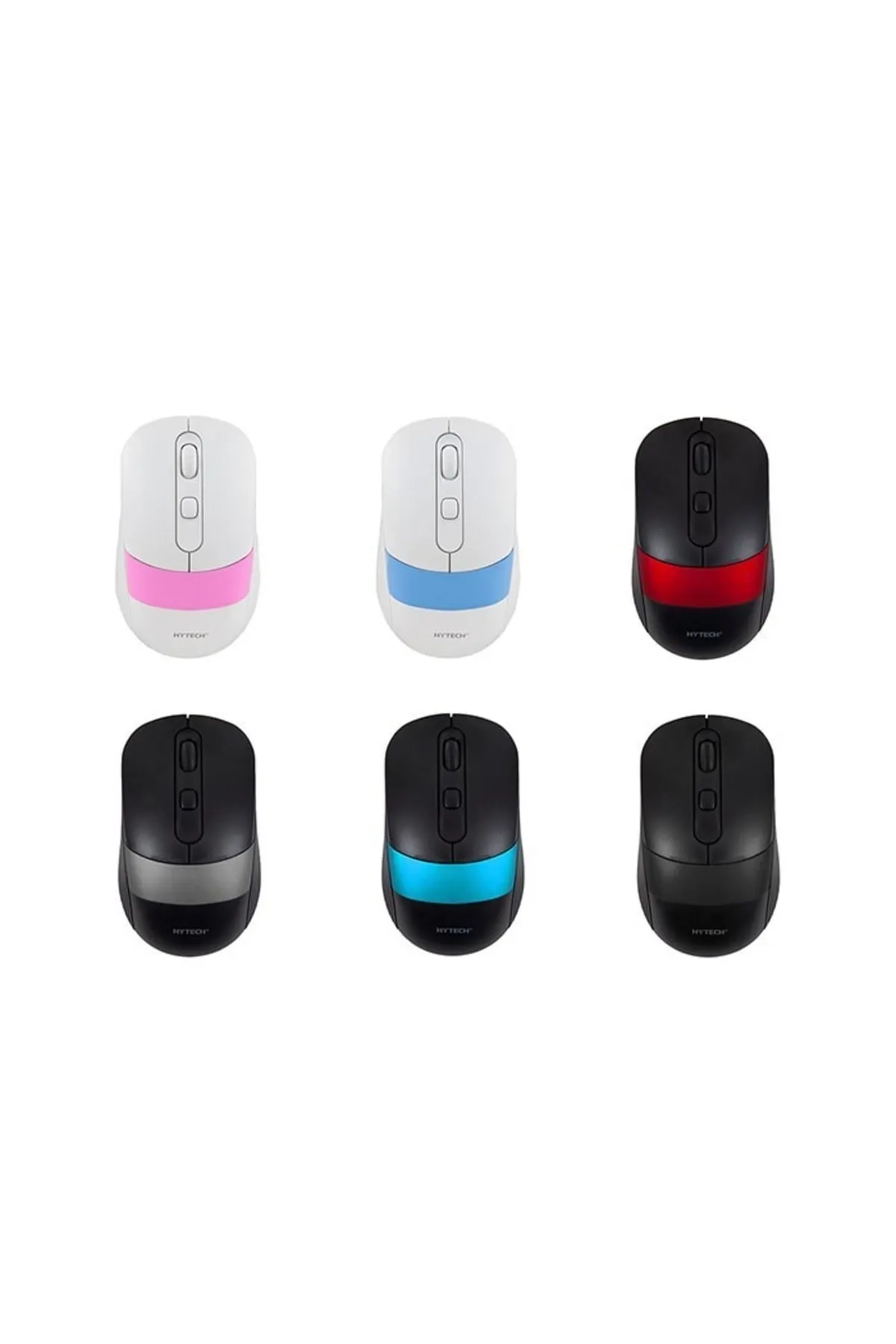 Hytech Mouse Kablosuz 1600 Dpı 2.4ghz Optik Sensörlü 10 Metre Uzaklık Siyah/kırmızı Usb Mouse Hy-m96