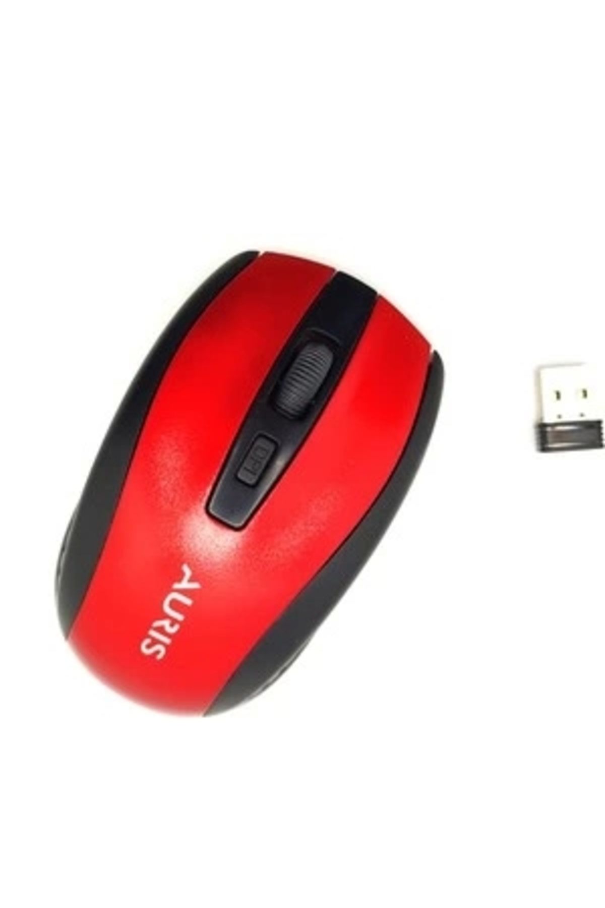 Auris Mouse Kablosuz Auris ARS-MW01 Kırmızı