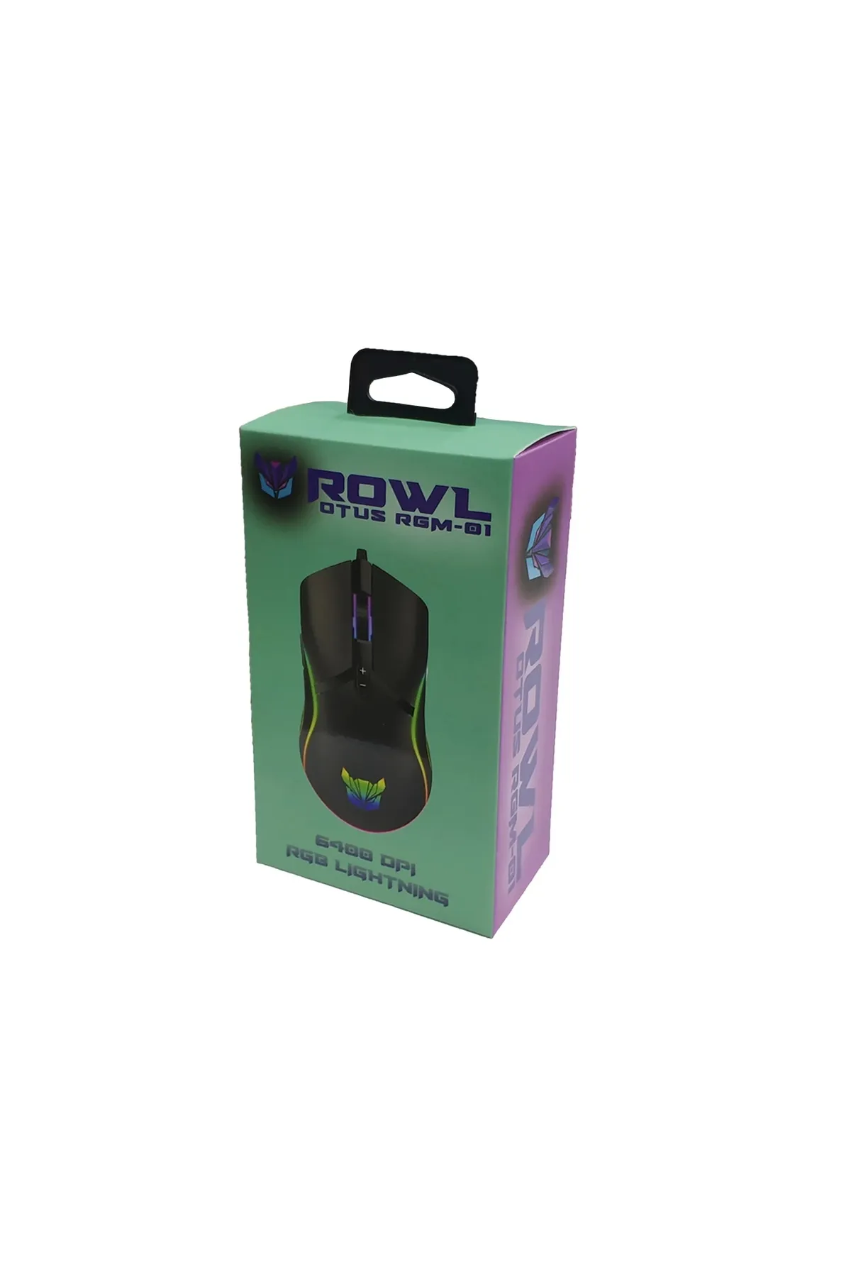 Rowl Mouse Oyuncu RGB Ledli 6400 Dpi Rowl RGM-01 OTUS