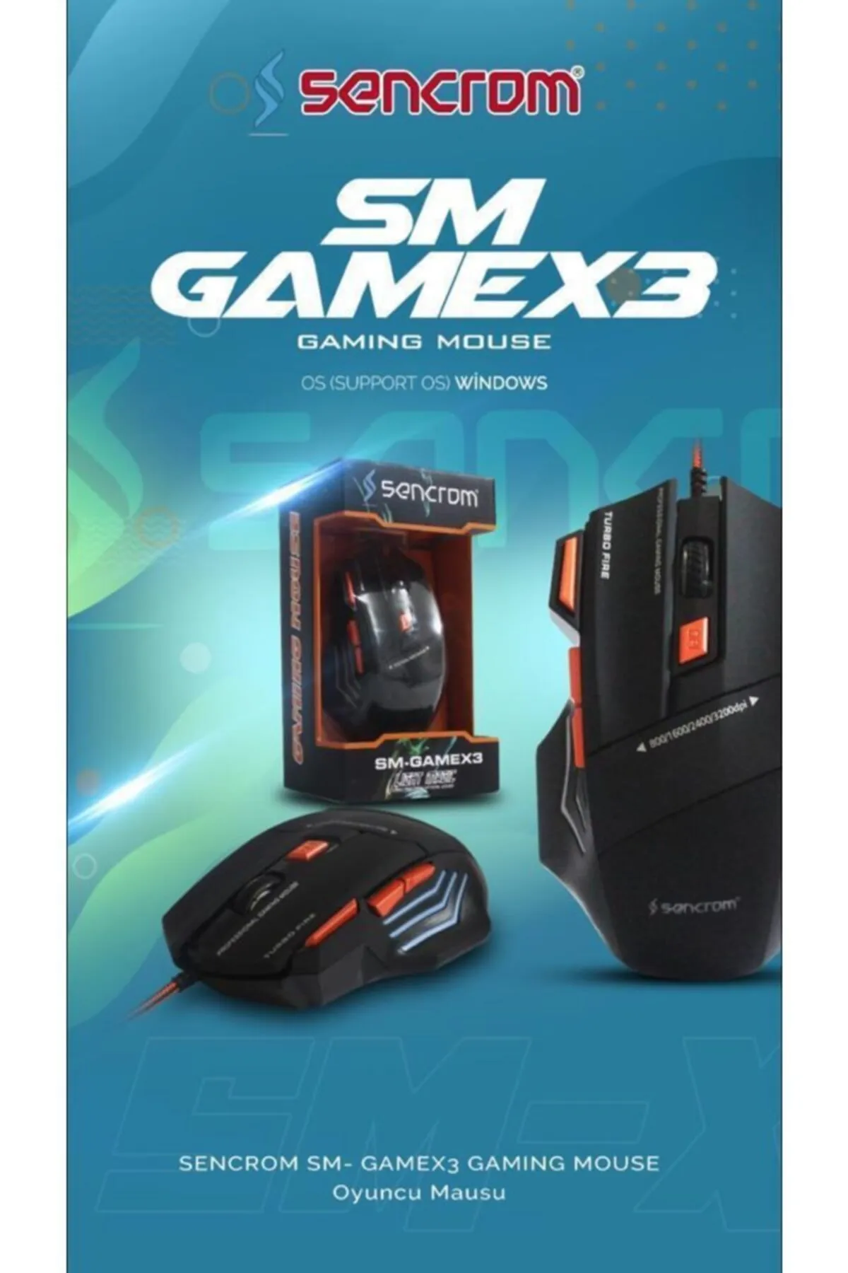 sencrom Mouse Sm-gamex3