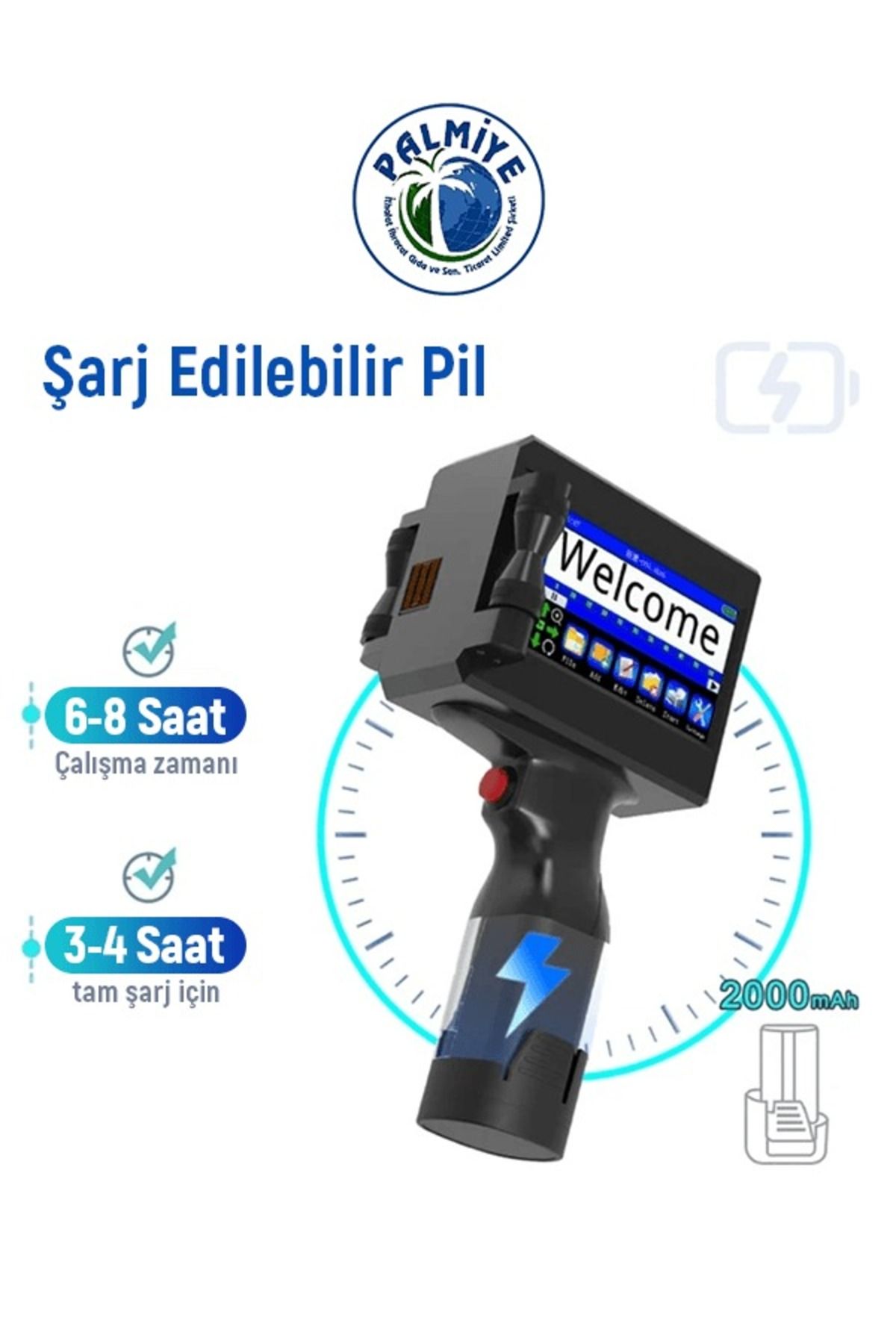 BESTPACKER MP-001  İNKJET EL MÜREKKEP PÜSKÜRTMELİ YAZICI