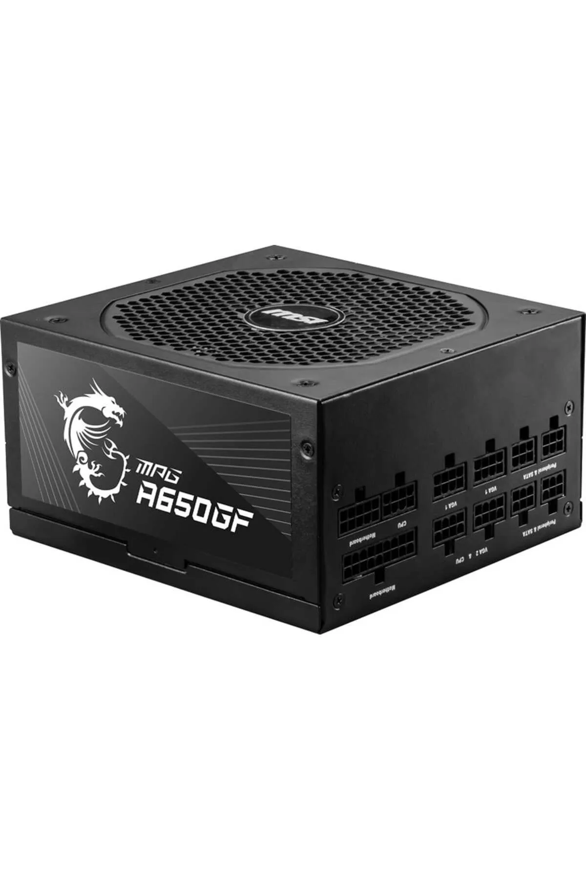 MSI MPG A650GF 650W 80+ GOLD POWER SUPPLY, Güç Kaynağı, ?16 x 15 x 8.6 cm