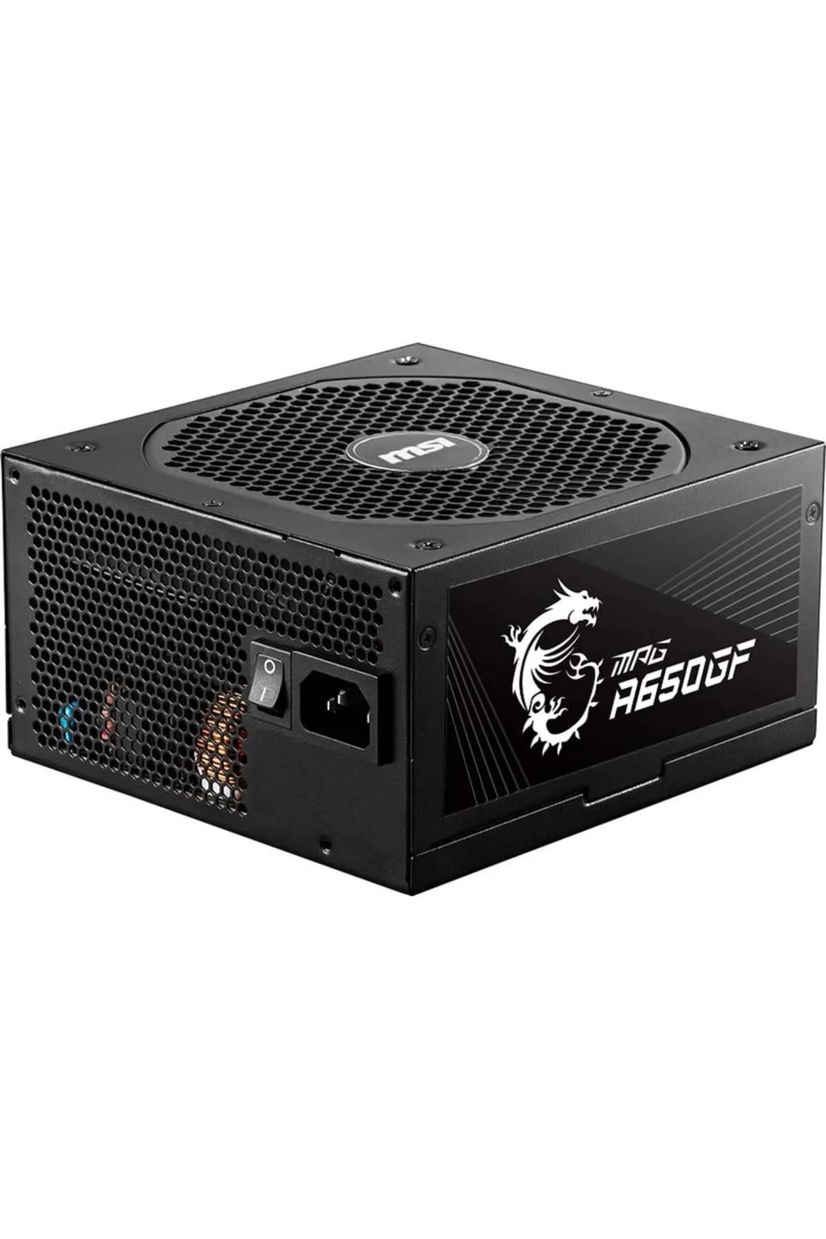 MSI MPG A650GF 650W 80+ GOLD POWER SUPPLY, Güç Kaynağı, ?16 x 15 x 8.6 cm