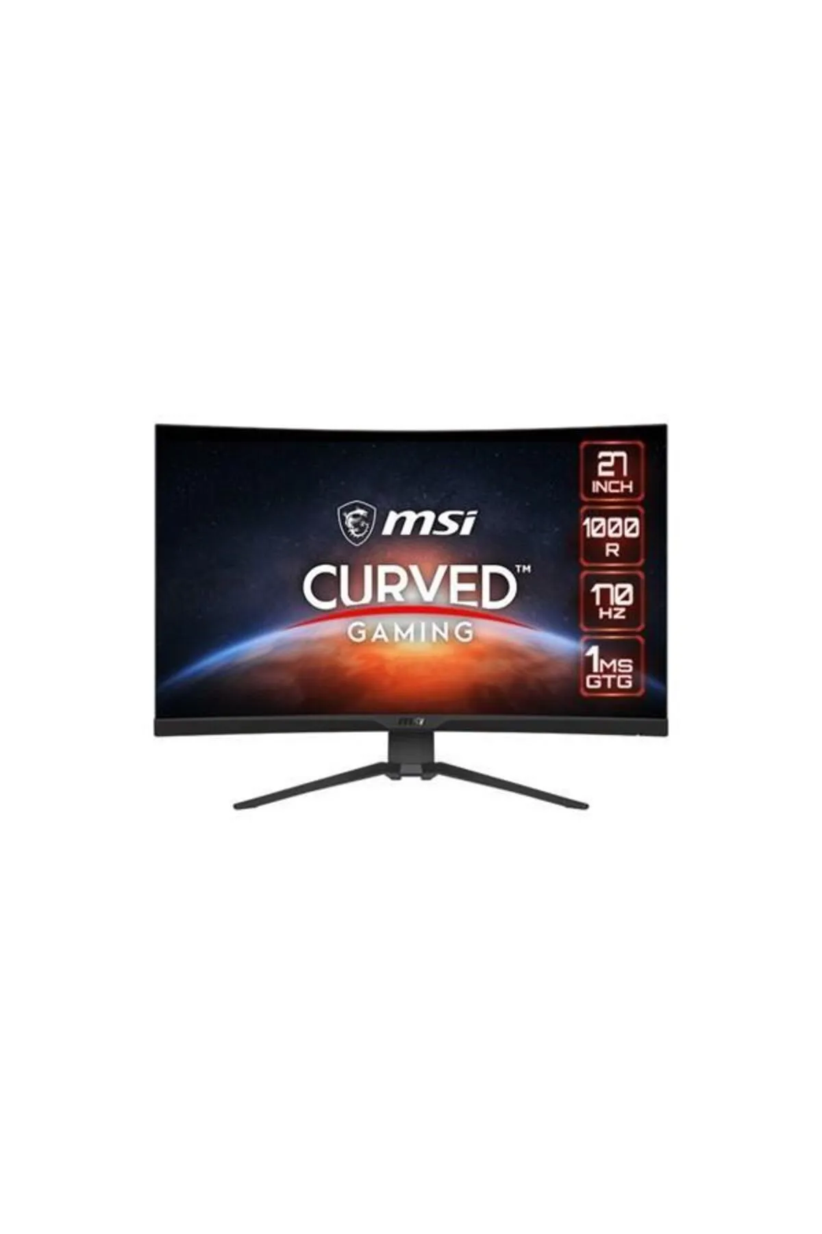 MSI Msı 27" Va Mag 275cqrf 1ms 170hz Hdmı-dp Kavıslı Gamıng Monitör 2560x1440