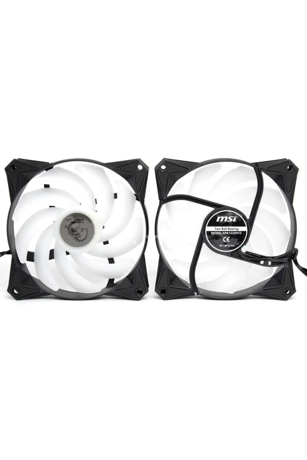 YKA Msı Argb 120mm Fan 4pin Pwm + 5v 3pin - Apa1225m12 Mag 240r 360)