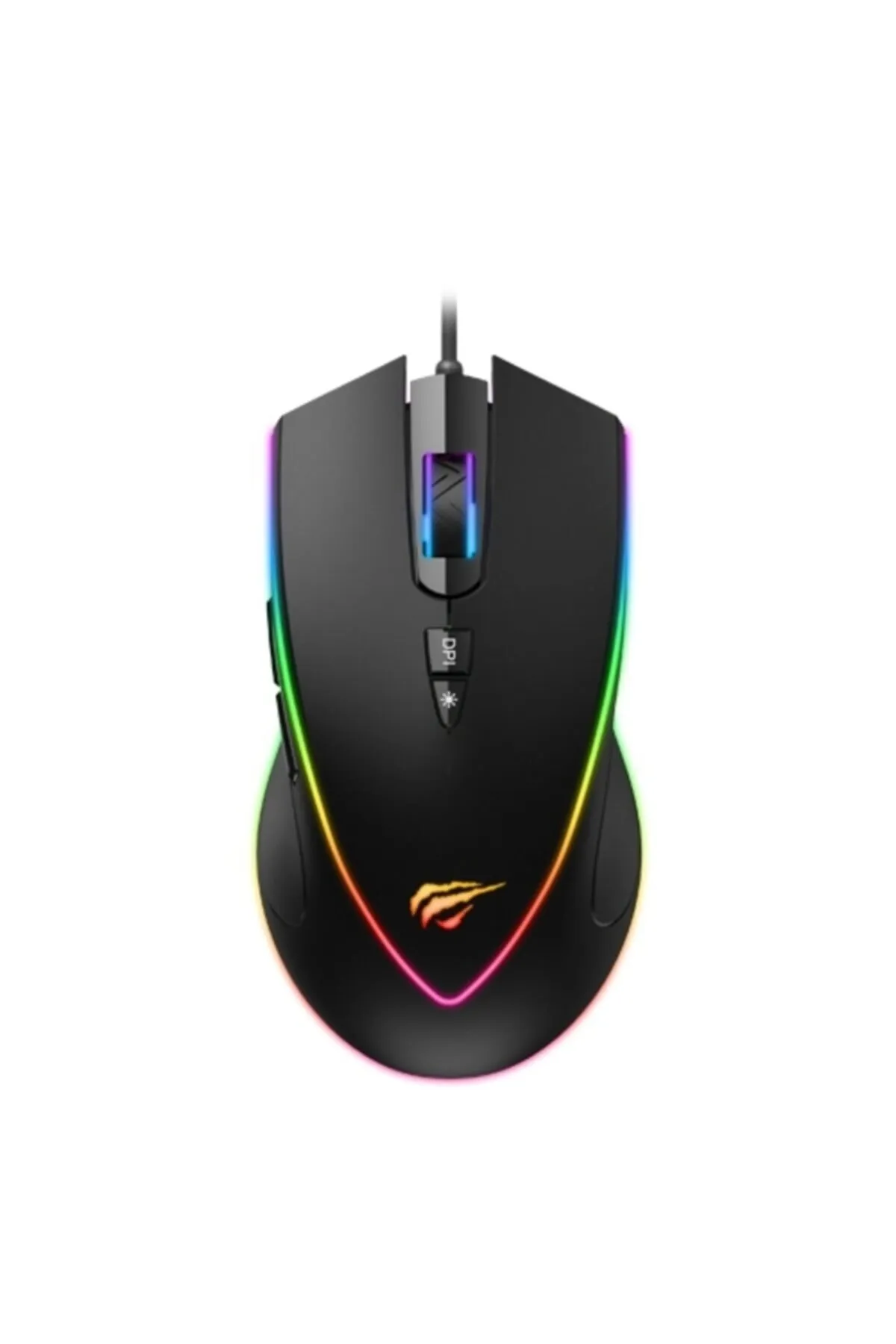 Genel Markalar Ms1017 Kablolu Rgb Gaming Mouse Siyah