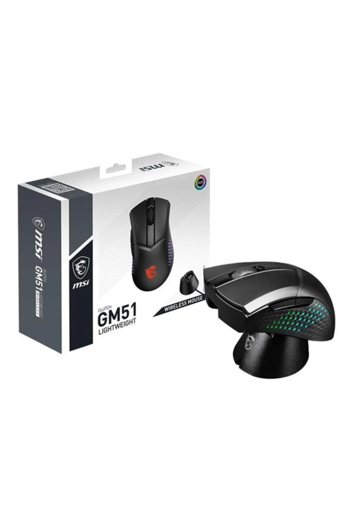 MSI Msg Clutch Gm51 26.000dpi Kablosuz Gaming Mouse