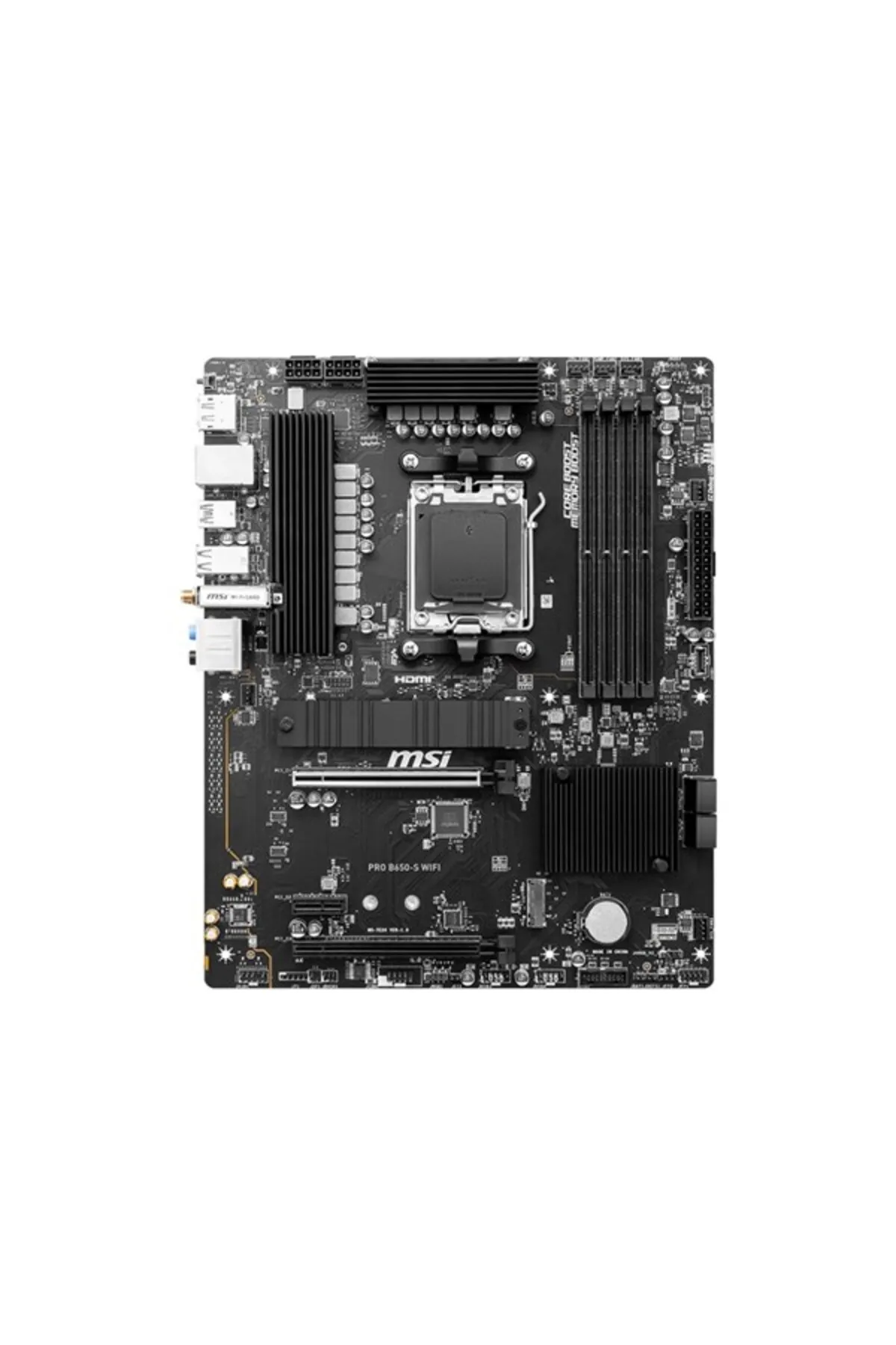 MSI / MSI PRO B650-S WIFI-6E DDR5 HDMI-DP PCIE 4.0 AM5 ATX