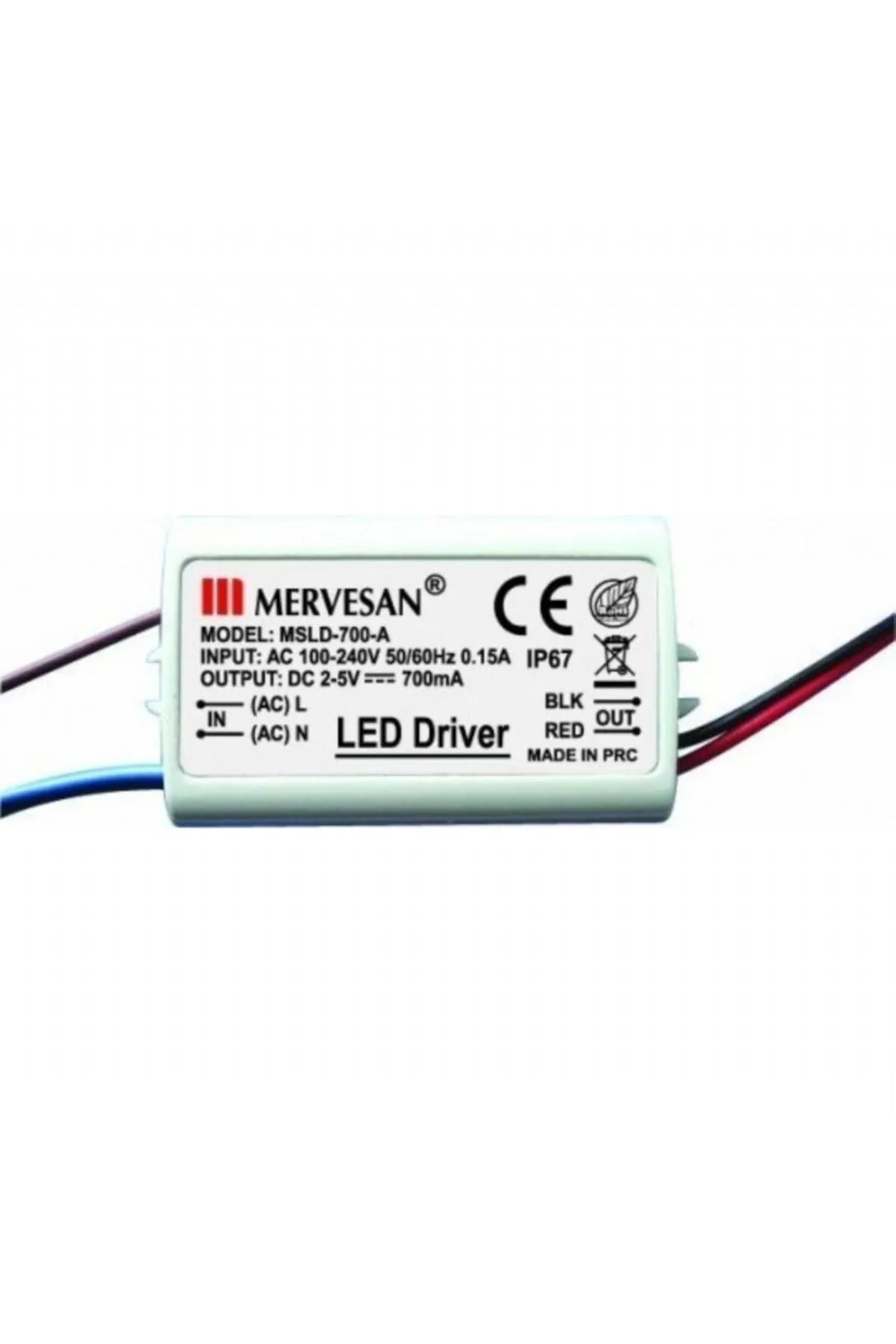 Mervesan Mtd-700 Sabit Akım Led Driver