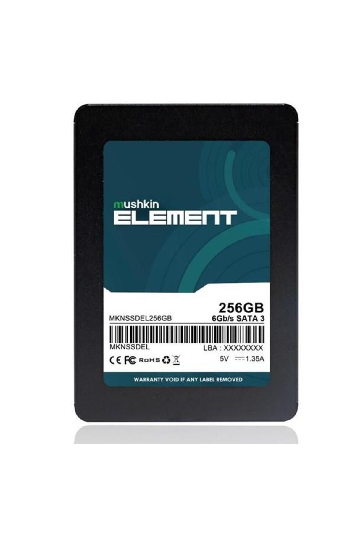 Mushkin Mushkın 256gb Element Mknssdel256gb 500- 420mb/s Ssd Sata-3 Disk