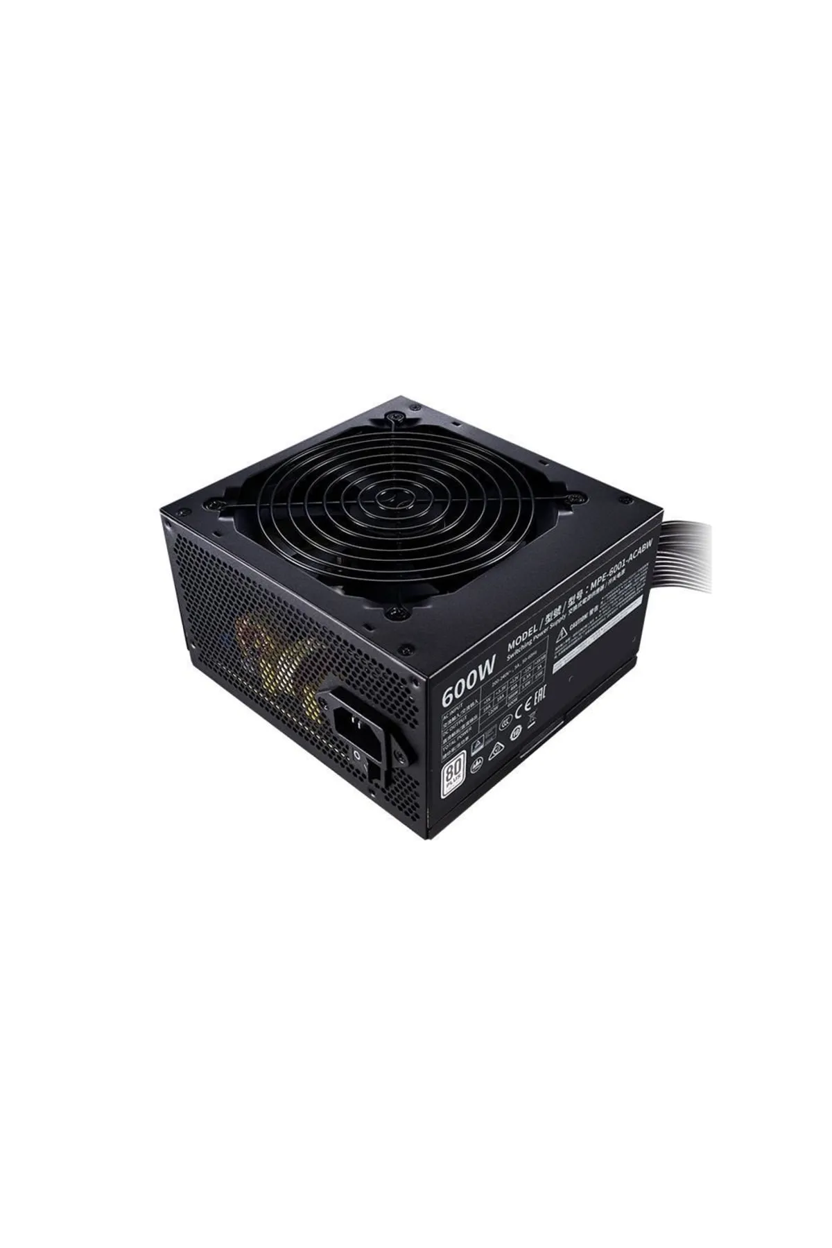 Cooler Master Mwe 80plus 600w 2xeps, Aktif Pfc 120mm Fanlı Güç Kaynağı