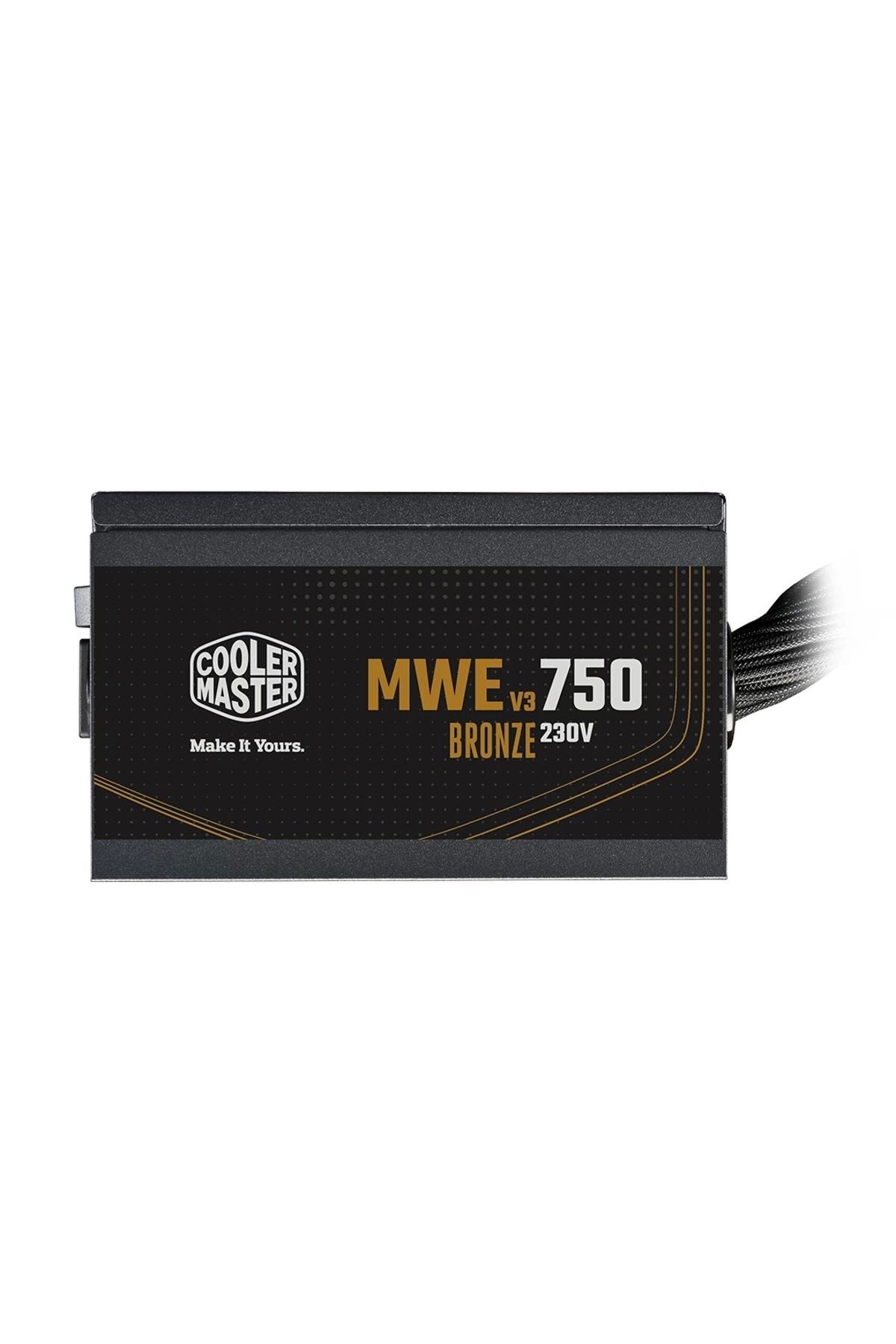 Cooler Master MWE V3 750W 80+ Bronze ATX 3.1 120mm Fanlı PSU