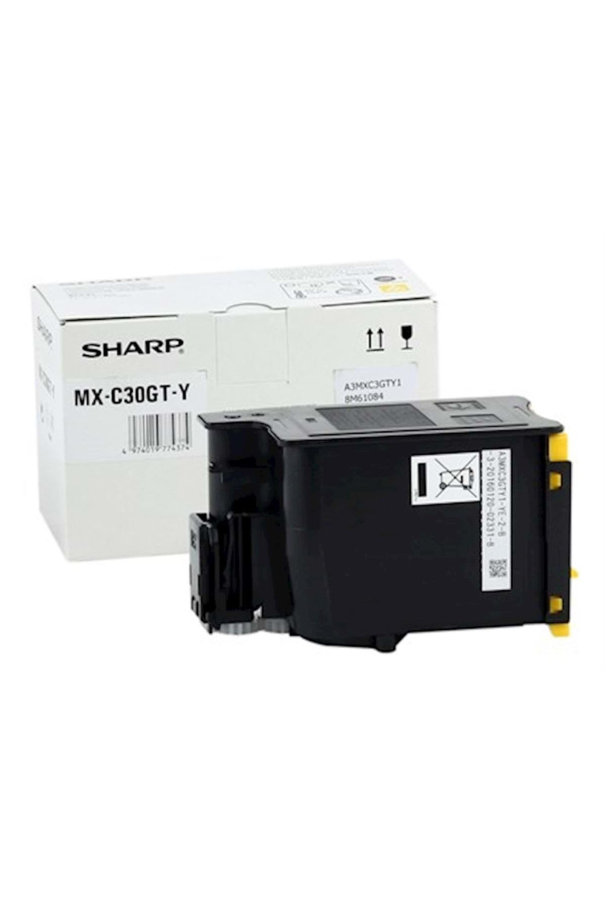 Sharp Mx-c30gtya Orjinal Sarı Toner Mx-c250-mx-c300-mx-c301