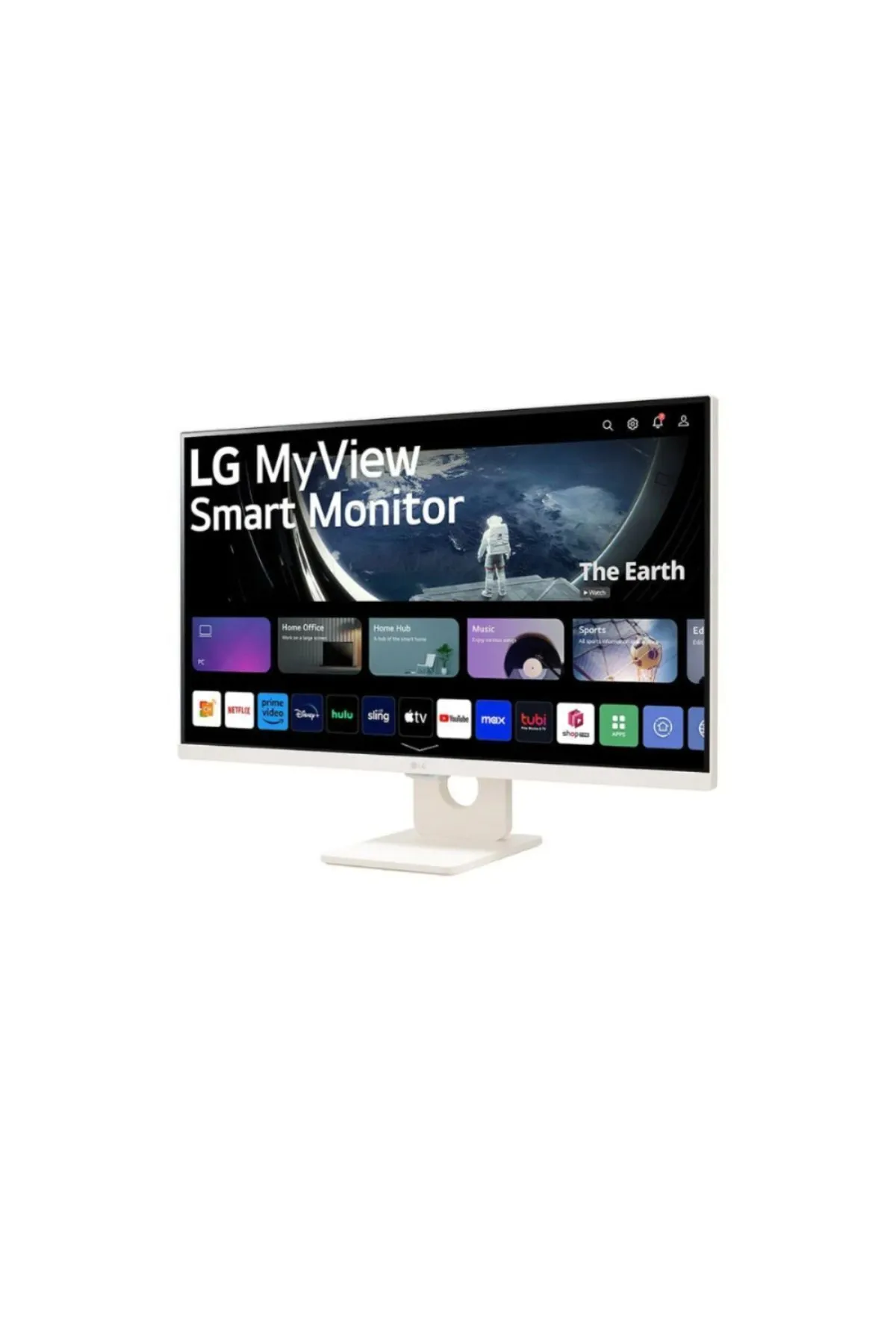 LG MyView 27SR50F-W 27 inç FHD 60Hz 14ms WebOS IPS Smart Monitör