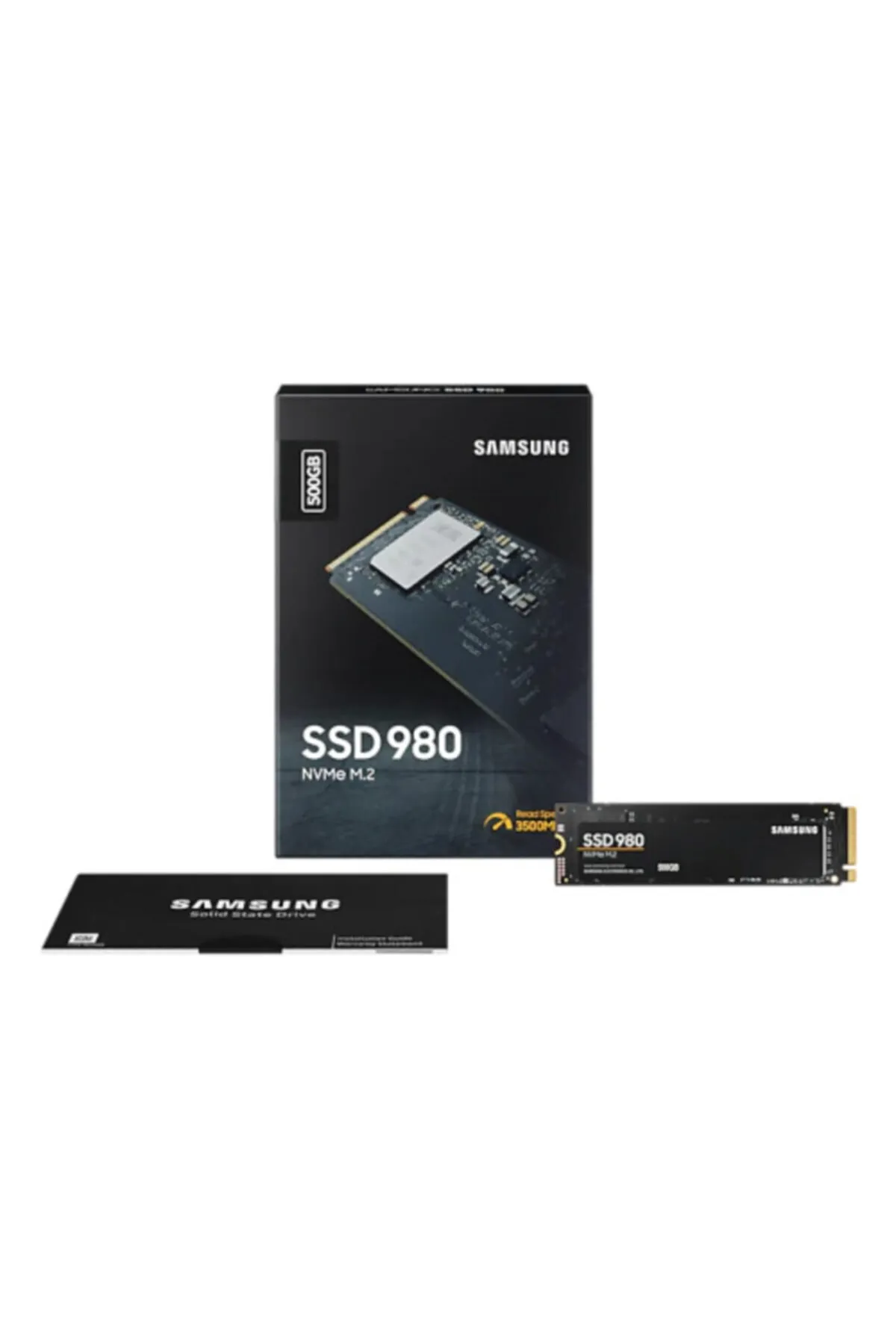 Samsung Mz-v8v500bw 980 500gb 3100/2600 Nvme Pcıe M.2 Ssd