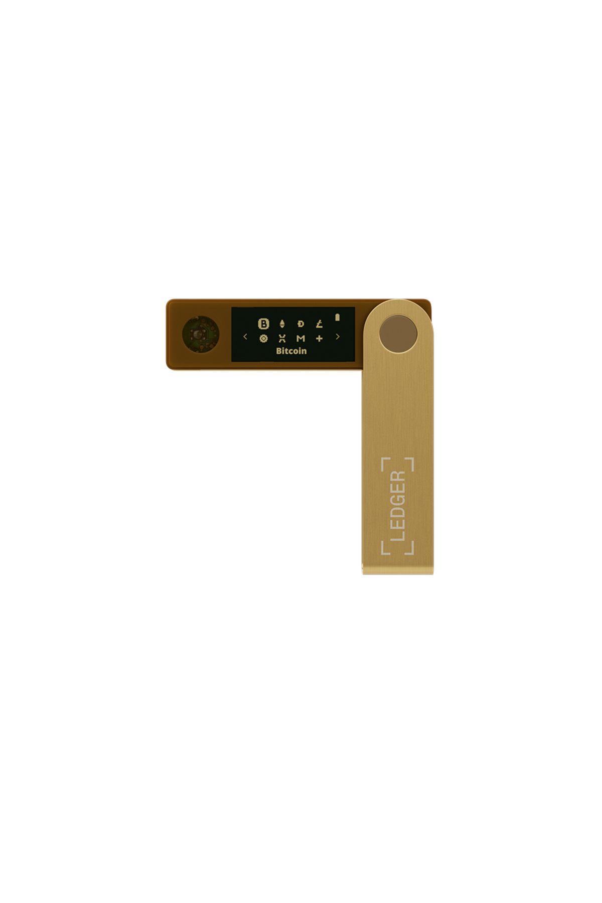 Ledger Nano X Altın Kripto Donanım Cüzdanı