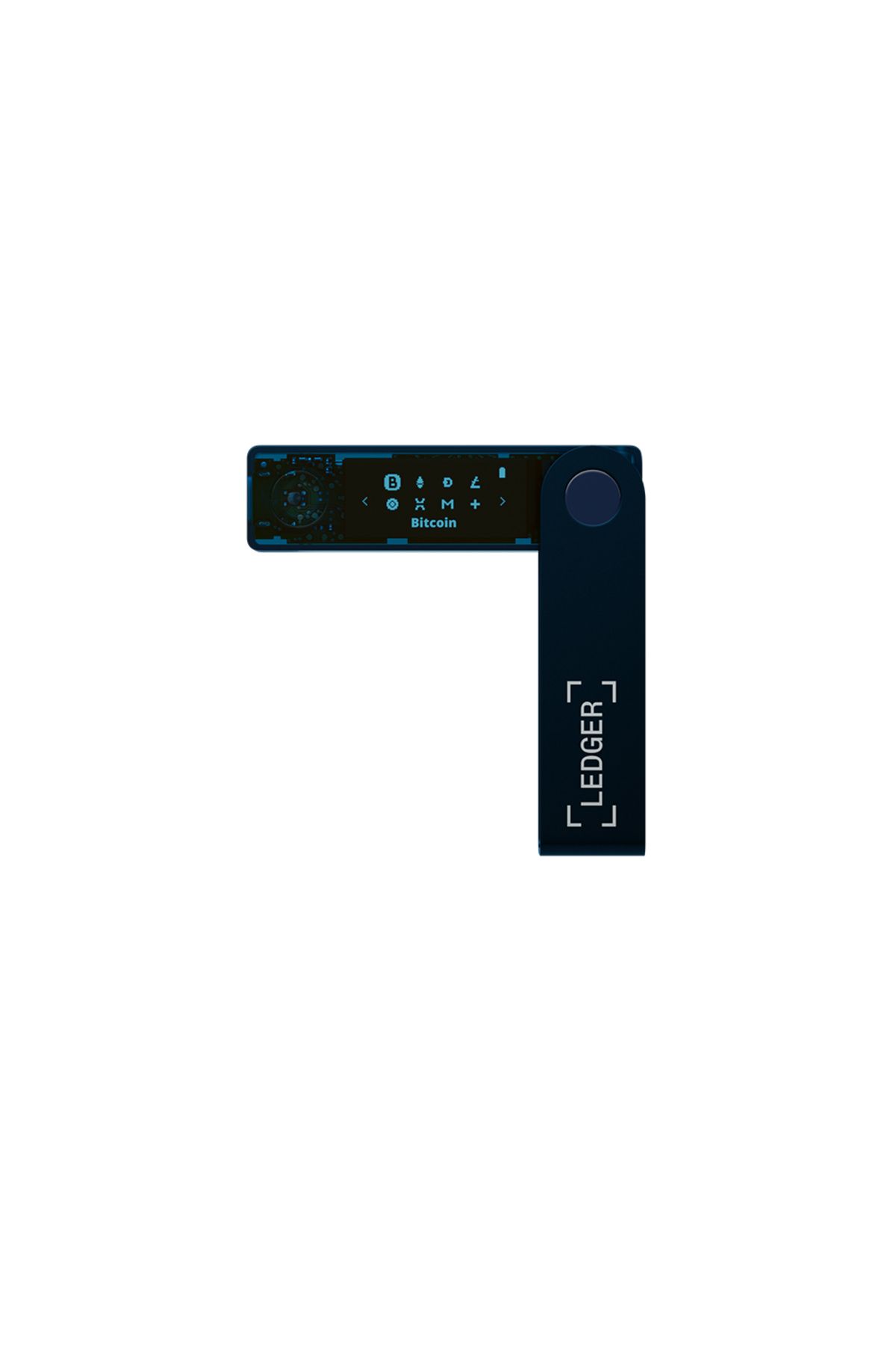 Ledger Nano X Safir Mavisi Kripto Donanım Cüzdanı