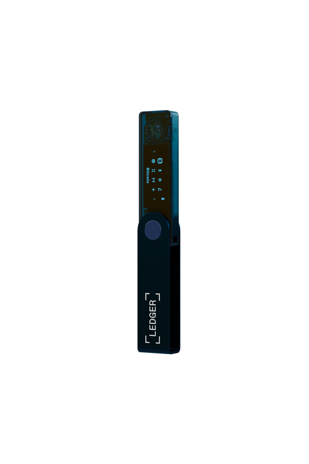 Ledger Nano X Safir Mavisi Kripto Donanım Cüzdanı