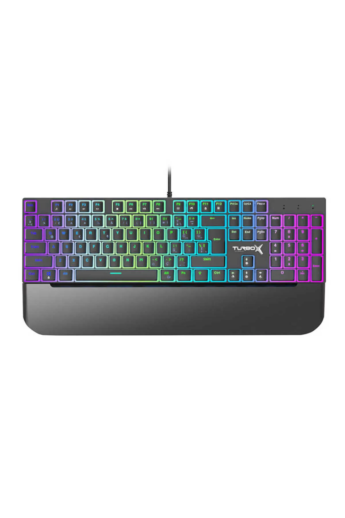 Dragos Natus Red Switch Rainbow Makro Gaming Klavye