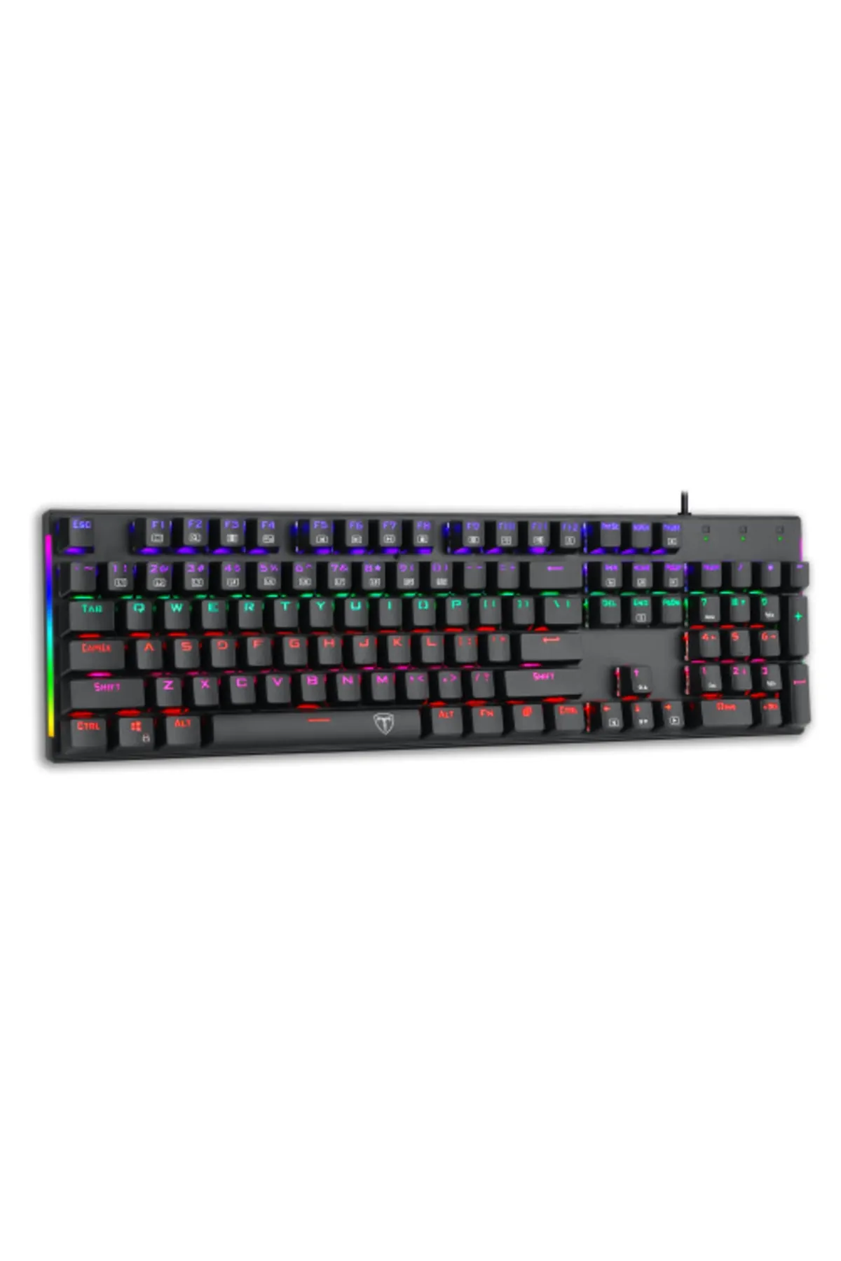 T-DAGGER Naxos T-tgk310 Usb Kablolu Türkçe Q Rainbow Rgb Mekanik Gaming Klavye (powered By Redragon)