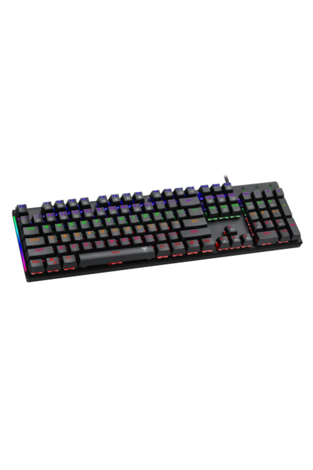 T-DAGGER Naxos T-tgk310 Usb Kablolu Türkçe Q Rainbow Rgb Mekanik Gaming Klavye (powered By Redragon)