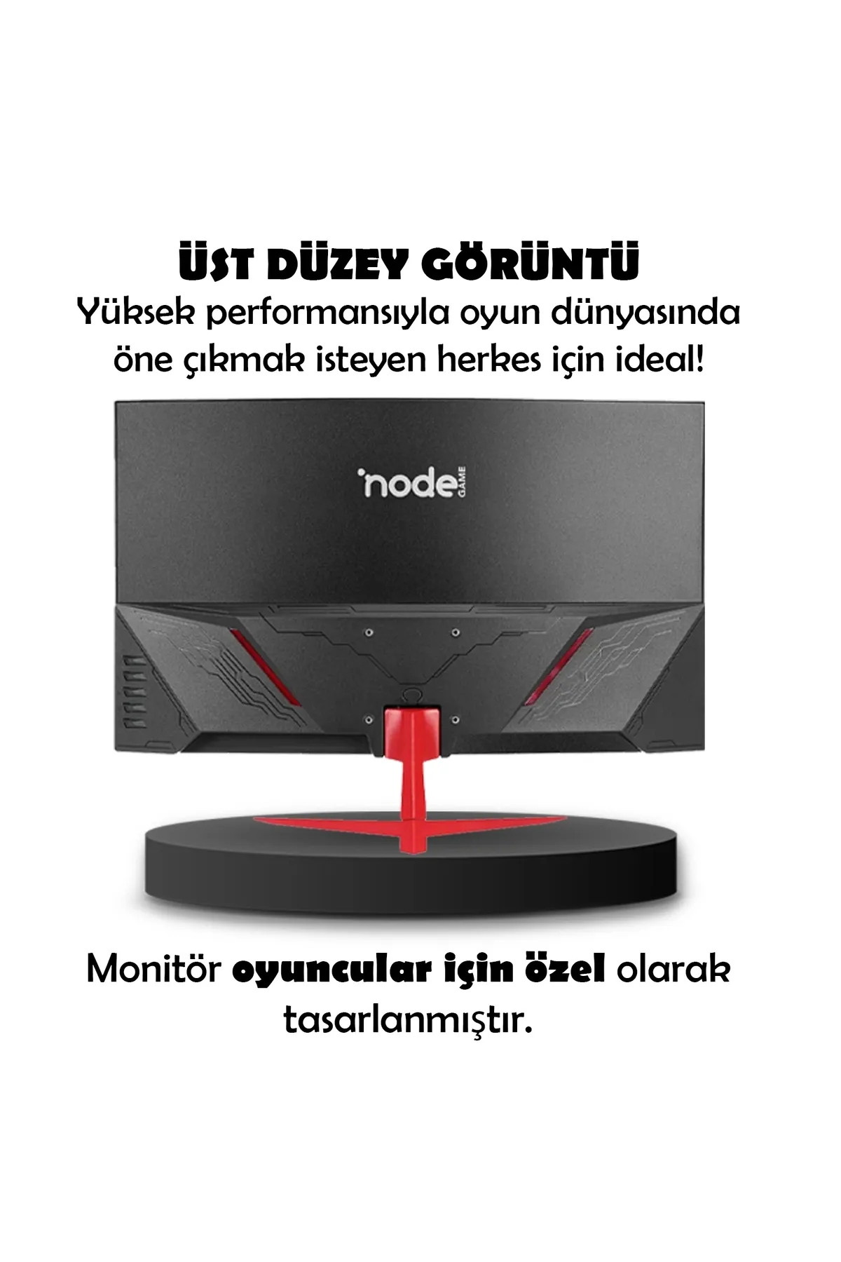 Node Game Nd-cv2375 24" Inç 75hz Curved Kavisli Gaming Oyuncu Monitör 1500r