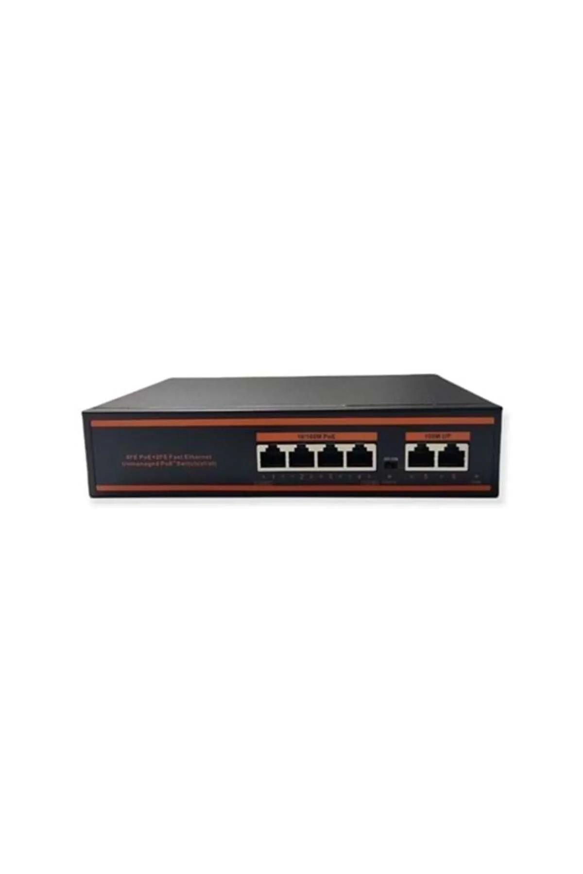 Nova Nd1pg0421a 4 Port Poe 10-100-1000 Mbps 2 Port 10-100-1000 Uplink 1 Port Sfp Switch 78w