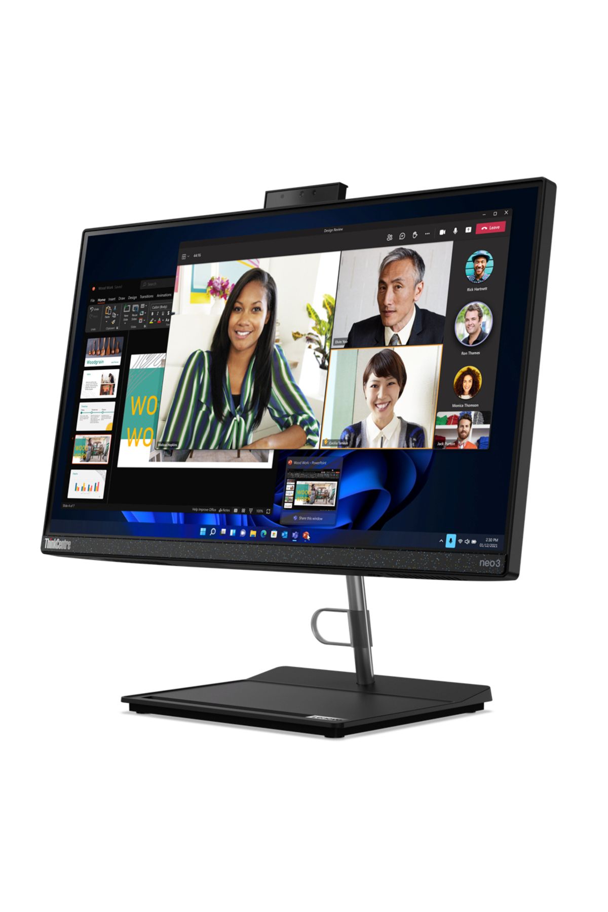 Lenovo Neo 30a AIO Intel Core i5-1235U 16GB 1 TB SSD 21.5" FHD Freedos 12B3003RTX-T14