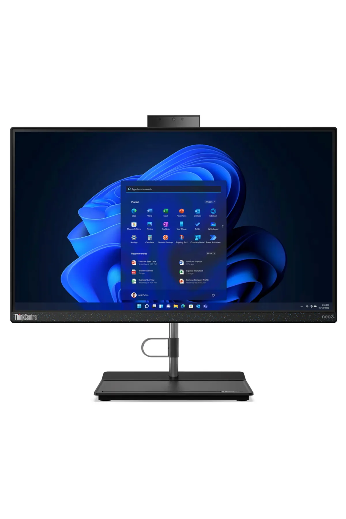 Lenovo Neo 30a AIO Intel Core i5-1235U 16GB 1 TB SSD 21.5" FHD W11PRO 12B3003RTX-T22