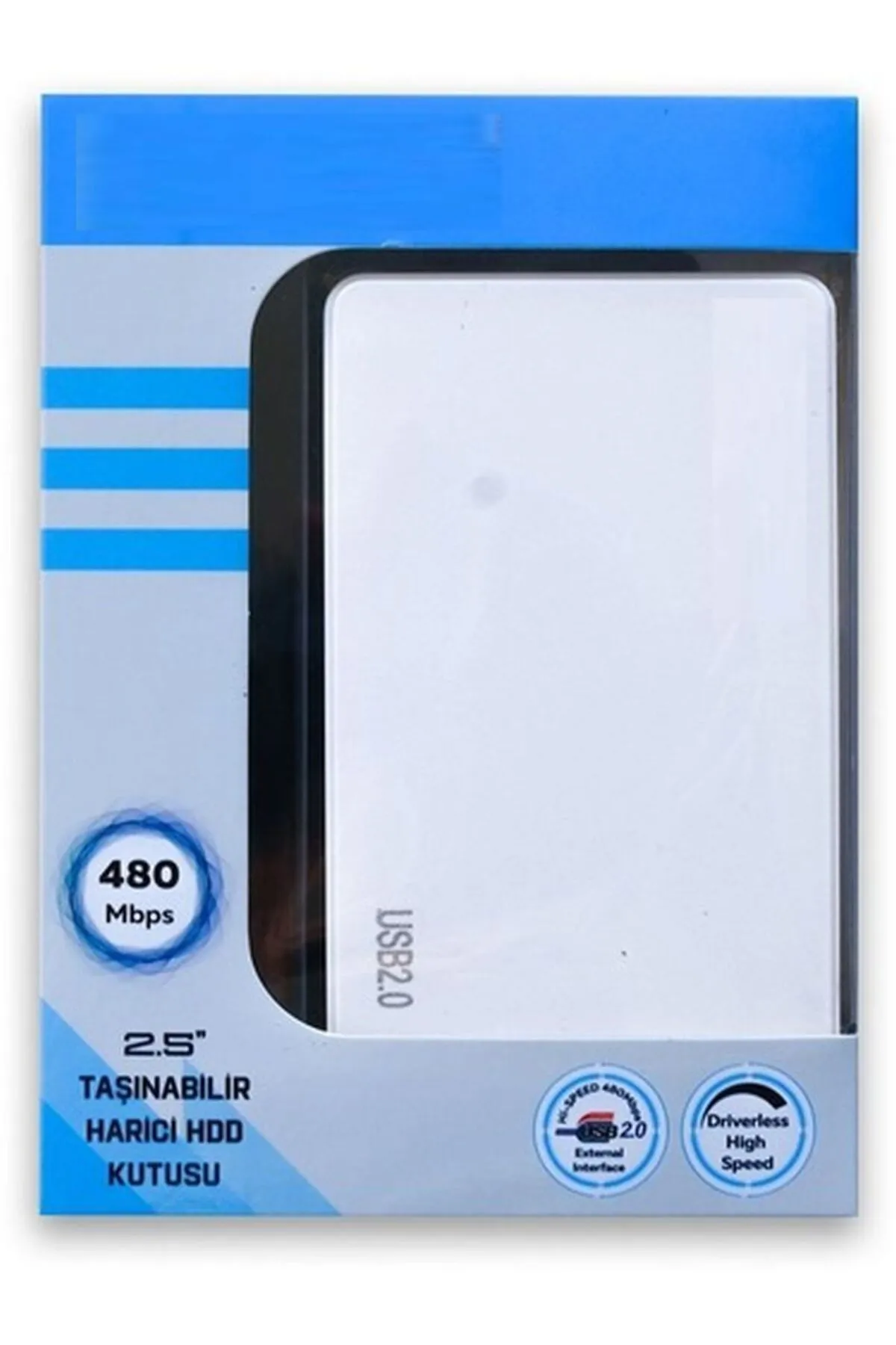 OEM NET N-500 GB 2.5" Inch USB 2.0 Sata HDD Harddisk Kutusu