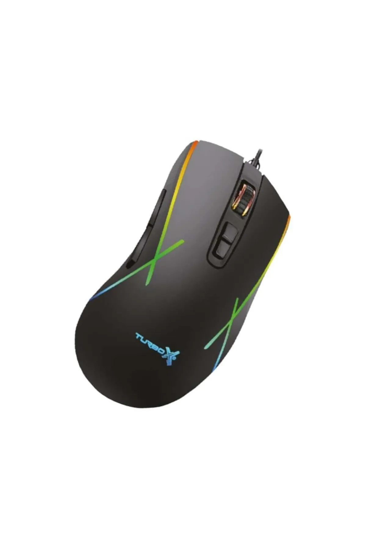 Turbox New Desing Tr-m5 3200dpi Usb Kablolu Siyah Gaming Optik Rgb Mouse