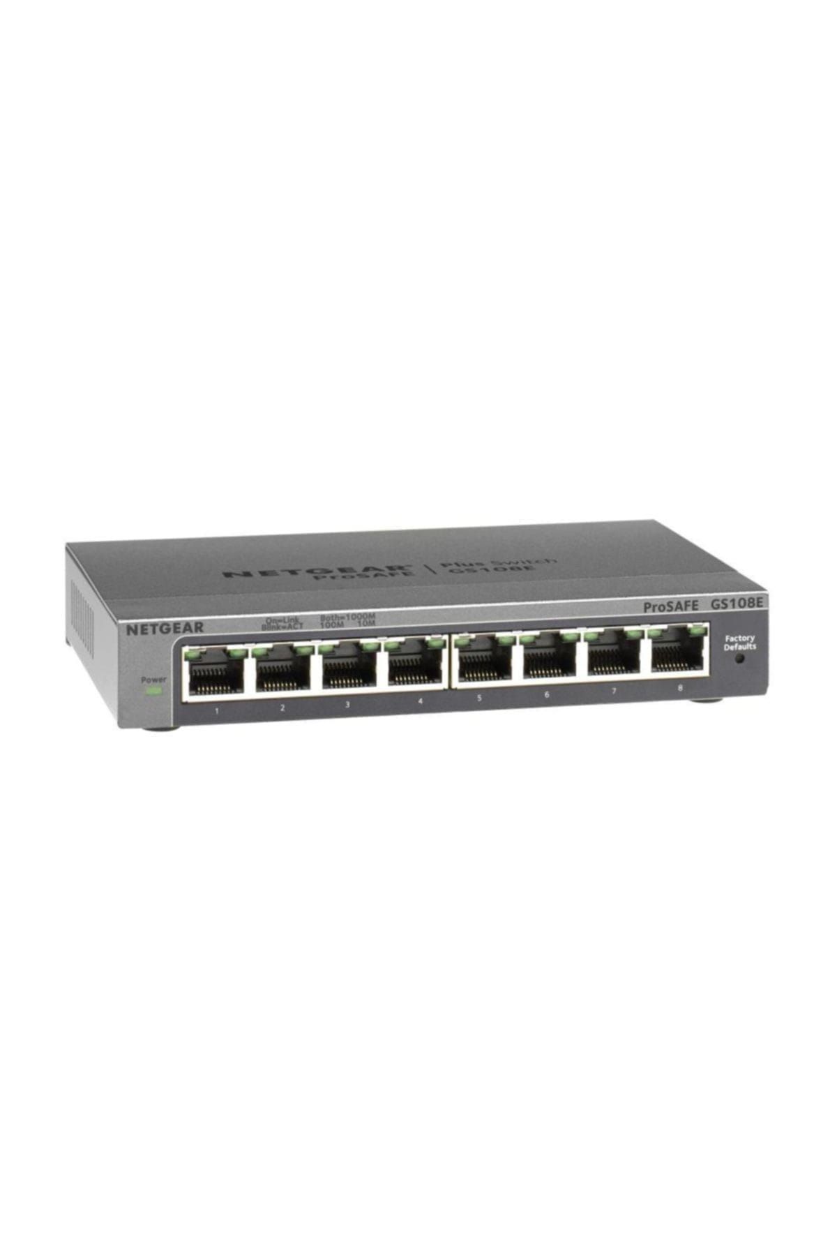 NETGEAR NG-GS108E Gigabit Web Managed (Plus) Switch8 X 10/100/1000Base-T