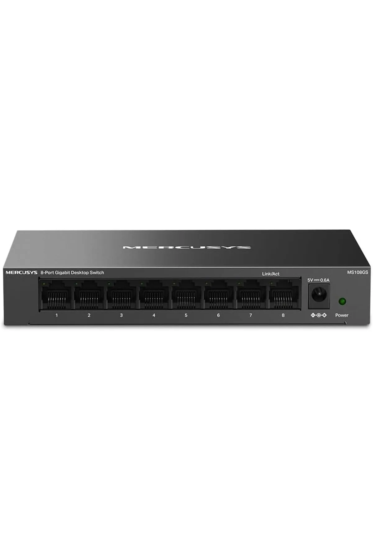 STOREMAX nhlshp MS108GS, 8-Port Gigabit Desktop Switch NewDesing 1051353