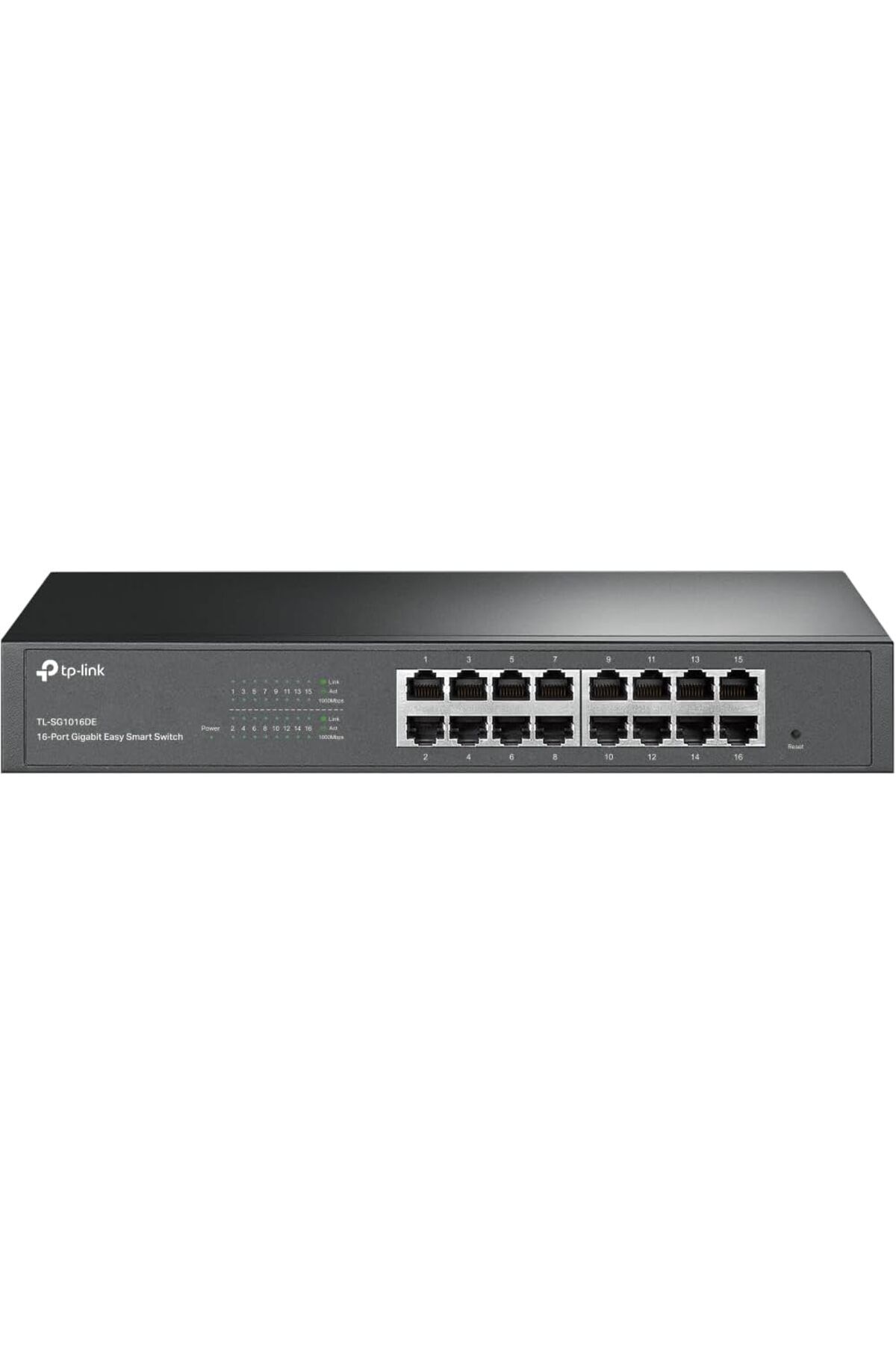 STOREMAX Niffa Shop TL-SG1016DE, 16-Port 10/100/1000 Mbps Gigabit Easy Smart Switch, Siyah Nhl 1051353