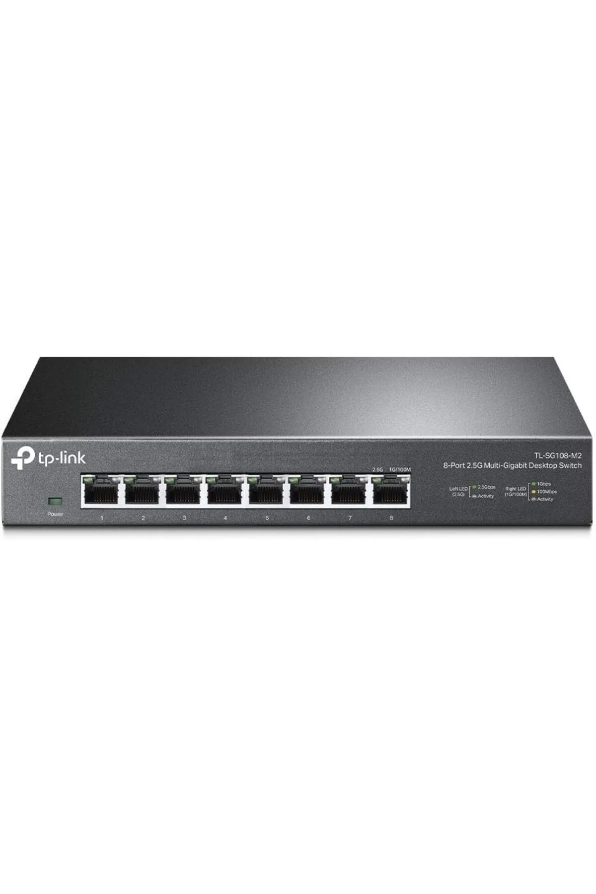 STOREMAX Niffa Shop TL-SG108-M2, 8-Port 100/1000/2500 Mbps Gigabit Ethernet Switch Nhl 1051353