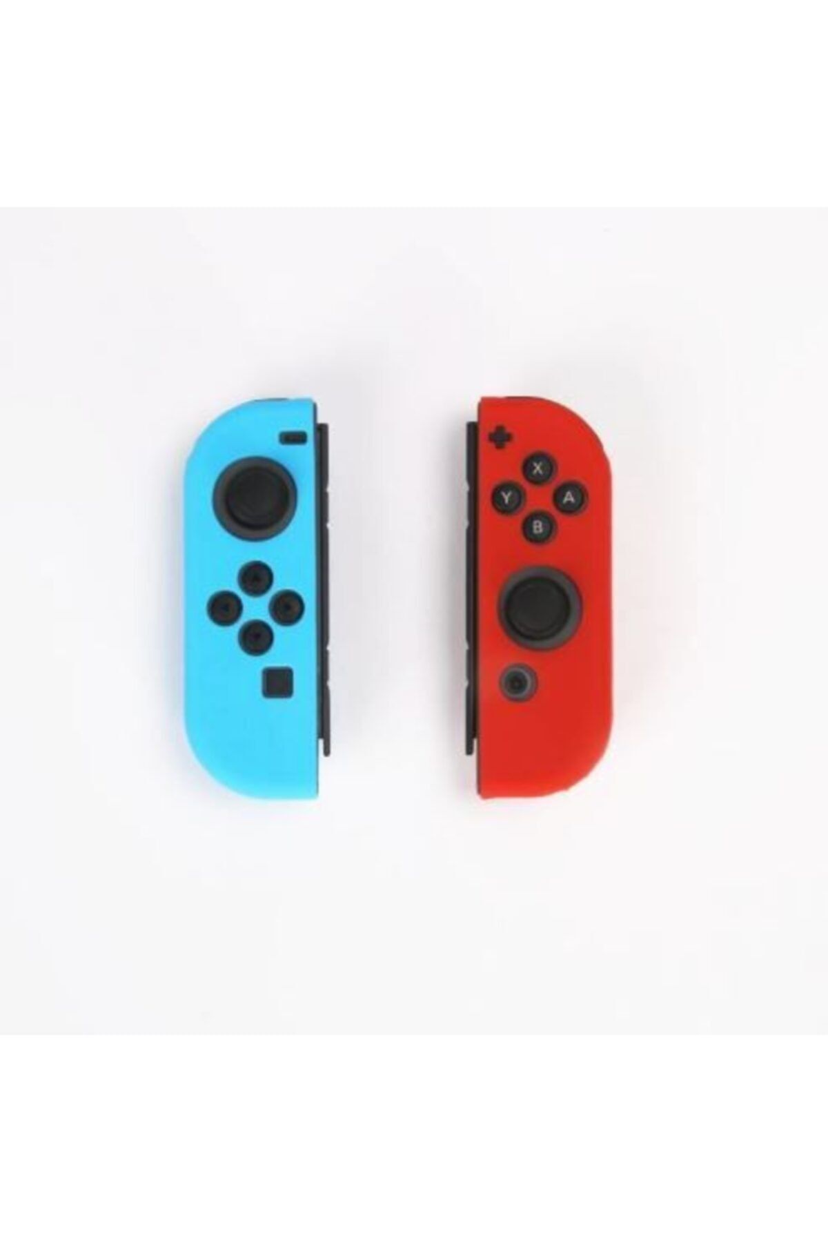 Konsol İstasyonu Nintendo Switch Joy-con Silikon Koruyucu Kılıf Mavi Kırmızı