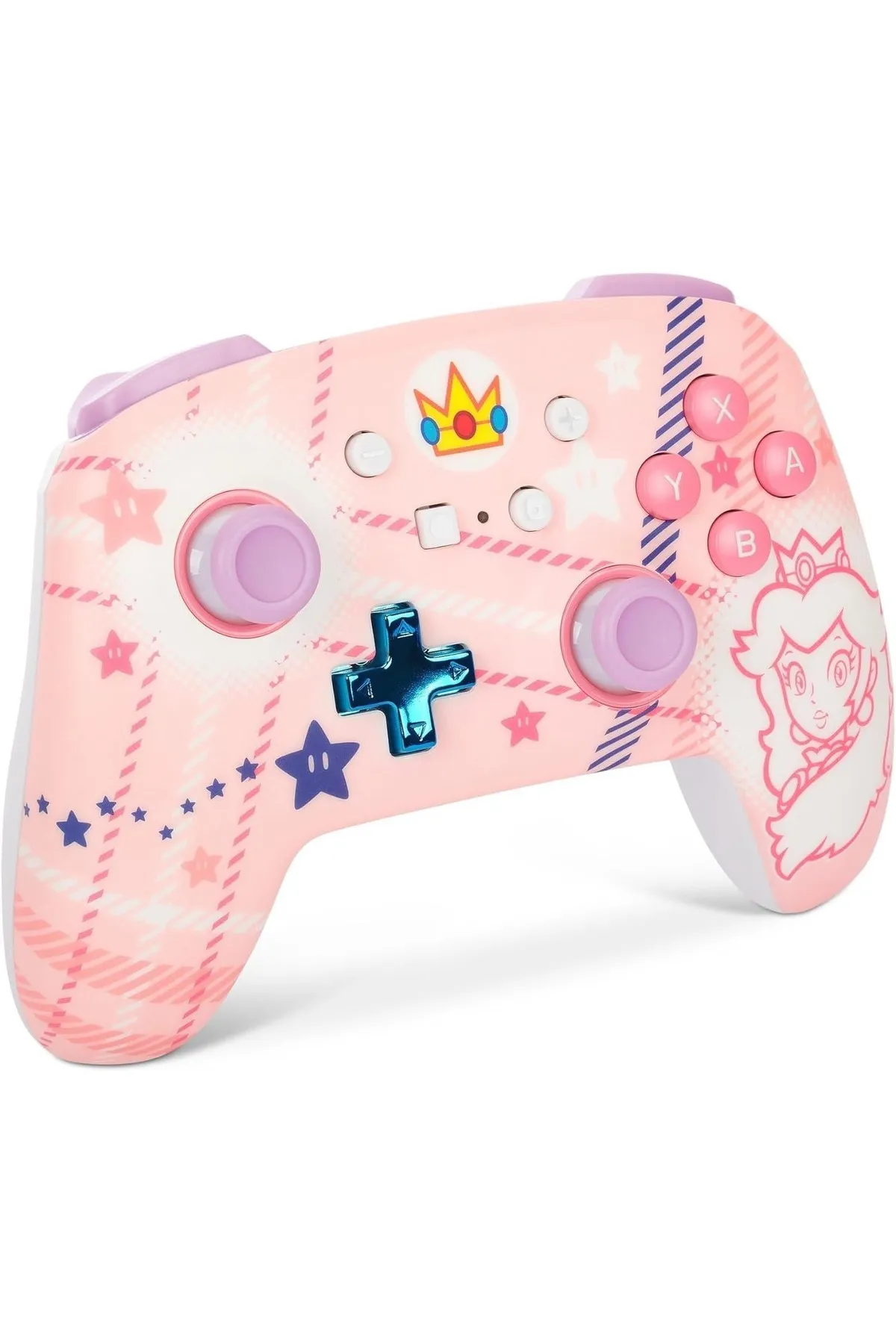 Powera Nintendo Switch Kablosuz Pro Controller Princess Peach Edition Lisanslı