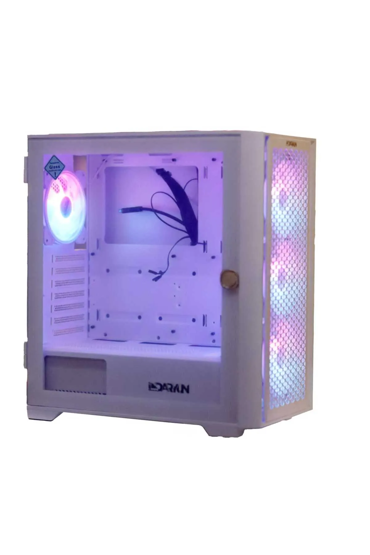 DARYUN NİRSA GAMING 4 x 120 MM WHITE PANEL ARGB FANLI BİLGİSAYAR KASASI