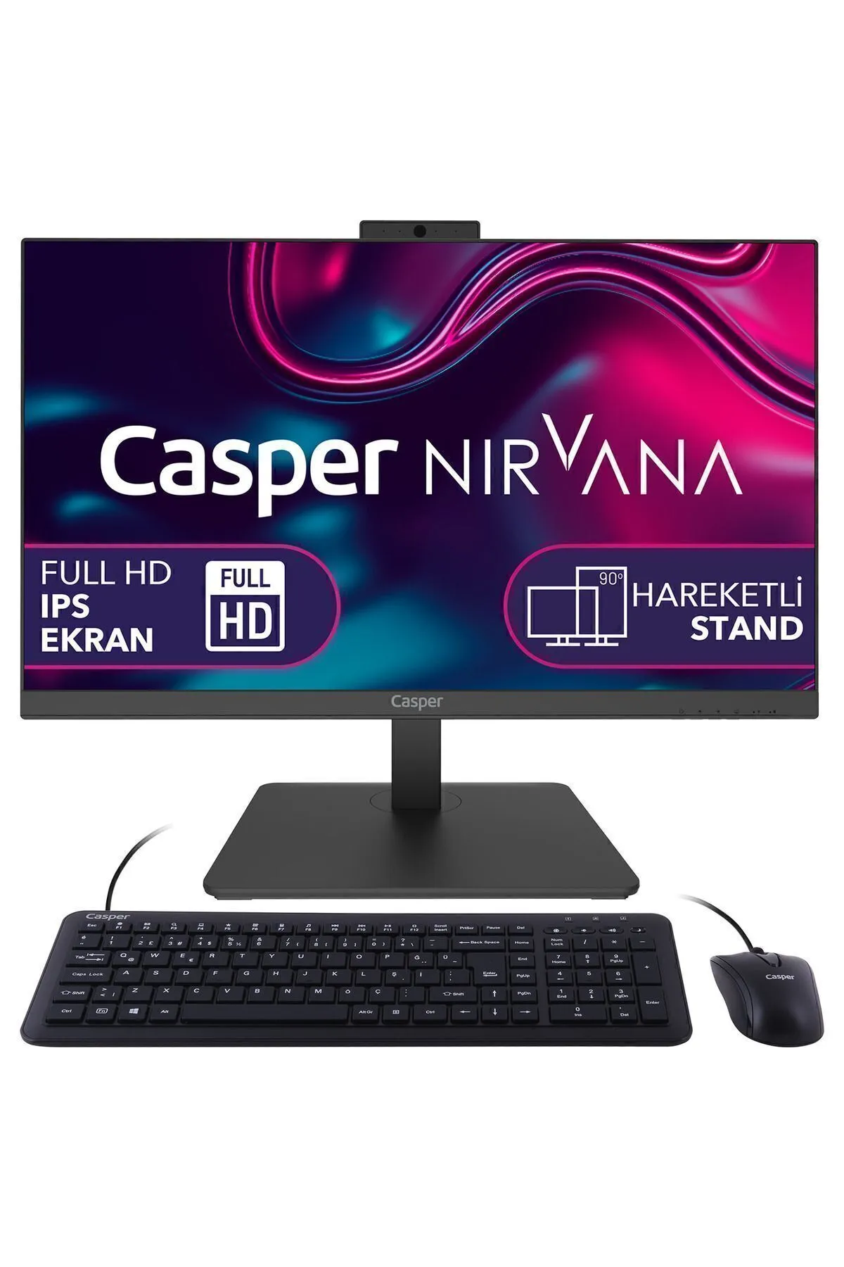 Casper Nirvana A60.1270-BV00A-V Intel Core i7-12700H 16GB RAM 500GB NVMe SSD W11 Home All In One