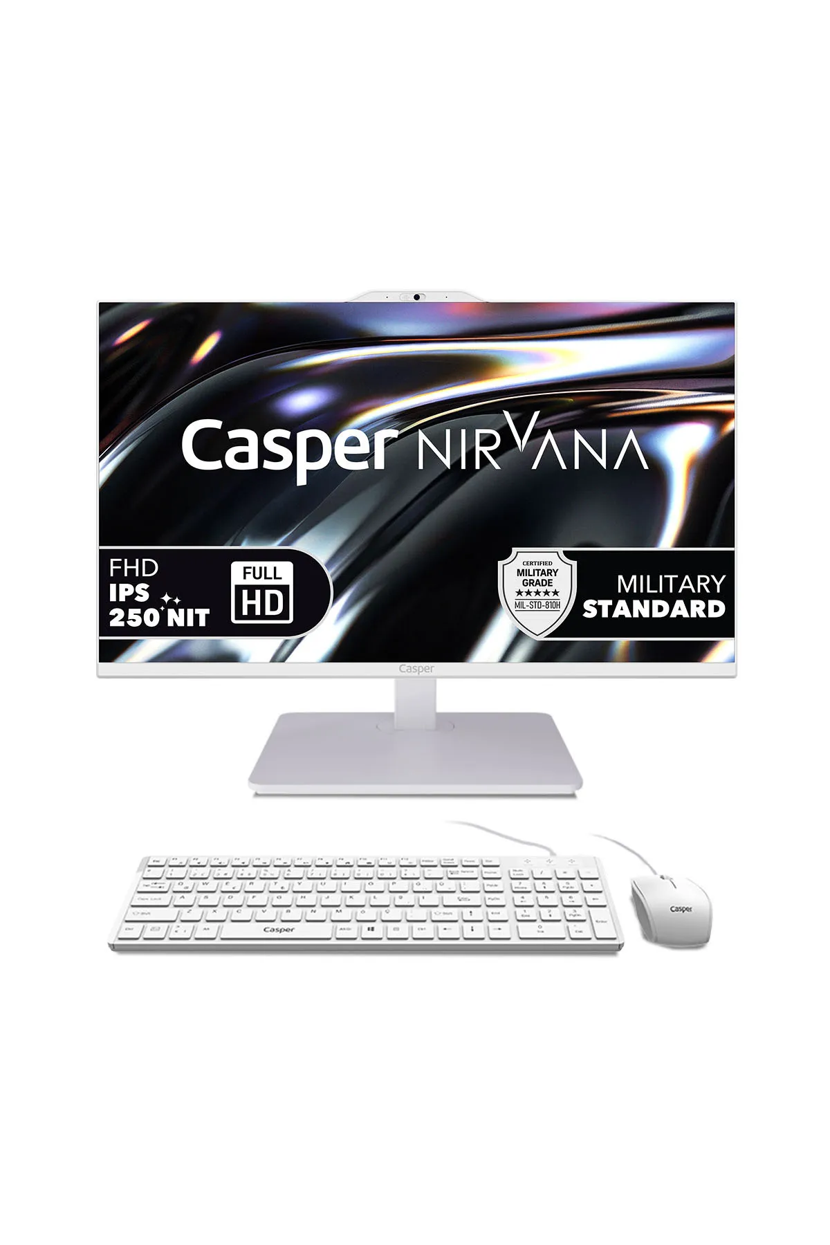 Casper Nirvana A80.1342-BF00X-V-B Intel Core i5-13420H 16GB RAM 1TB NVME SSD FREEDOS Beyaz All in one