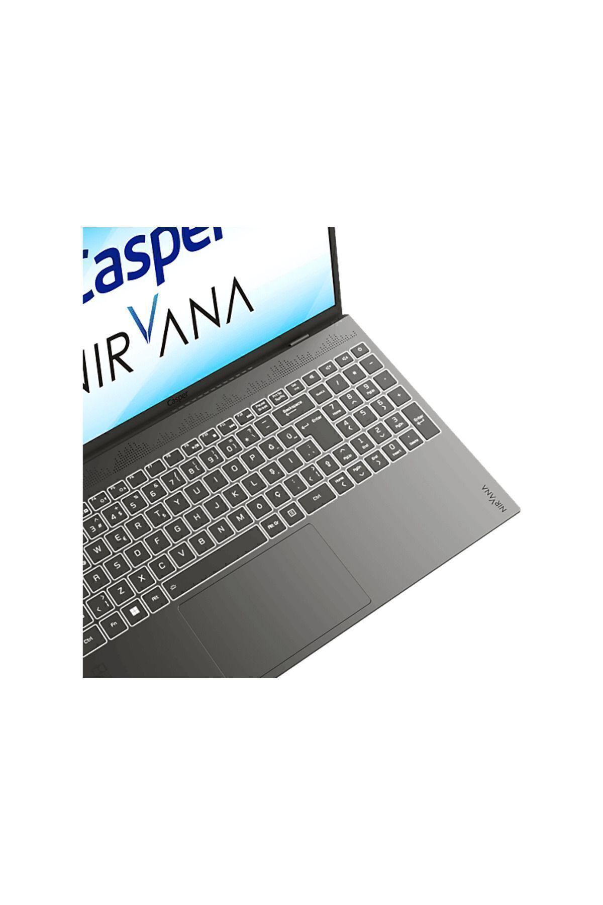 Casper Nirvana C550.1255-BF00A-G-F Intel Core i7 1255U 16GB RAM 1TB NVME SSD W11 Laptop Metalik Uzay Grisi