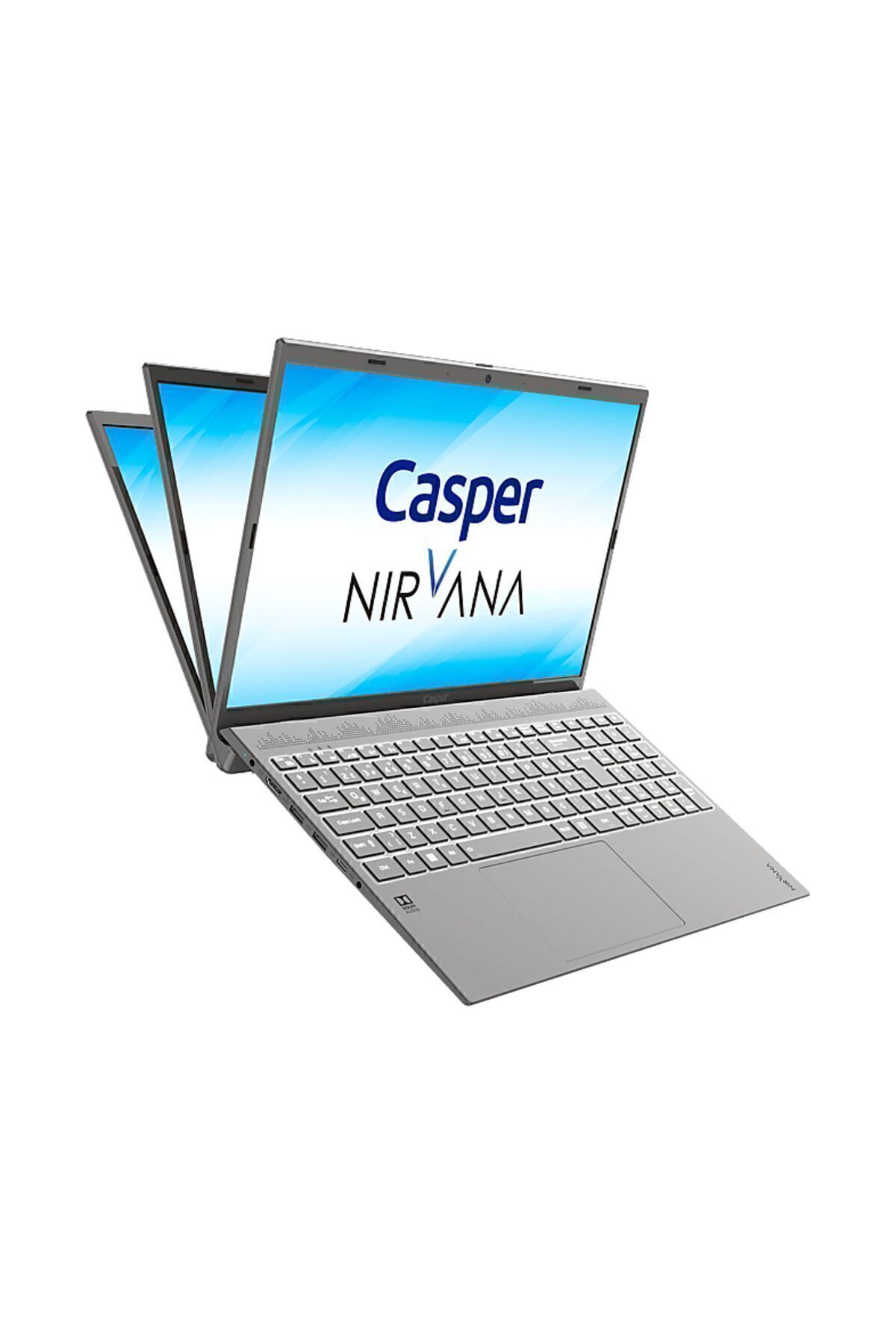 Casper Nirvana C550.1255-BF00A-G-F Intel Core i7 1255U 16GB RAM 1TB NVME SSD W11 Laptop Metalik Uzay Grisi