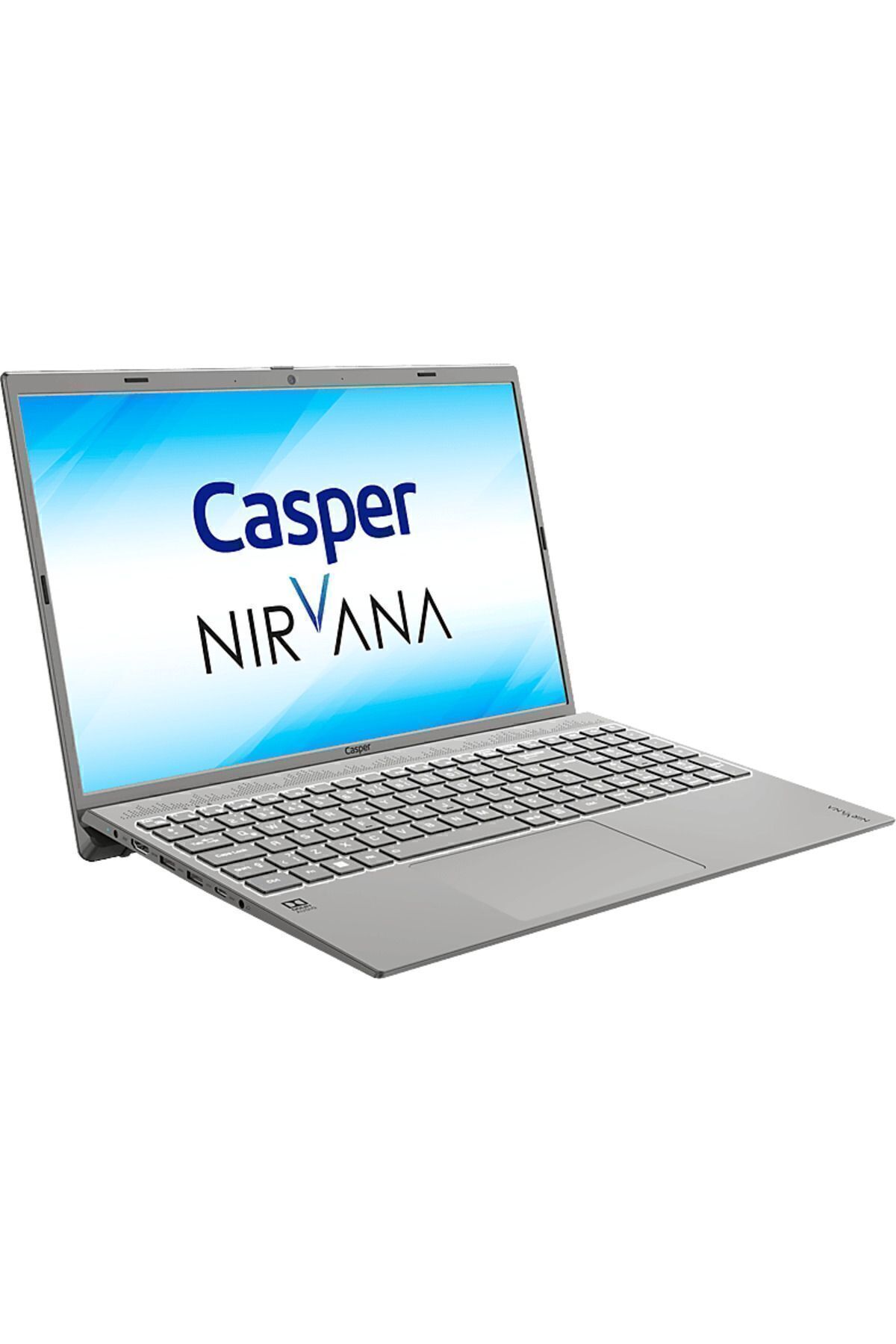 Casper Nirvana C550.1255-BF00A-G-F Intel Core i7 1255U 16GB RAM 1TB NVME SSD W11 Laptop Metalik Uzay Grisi