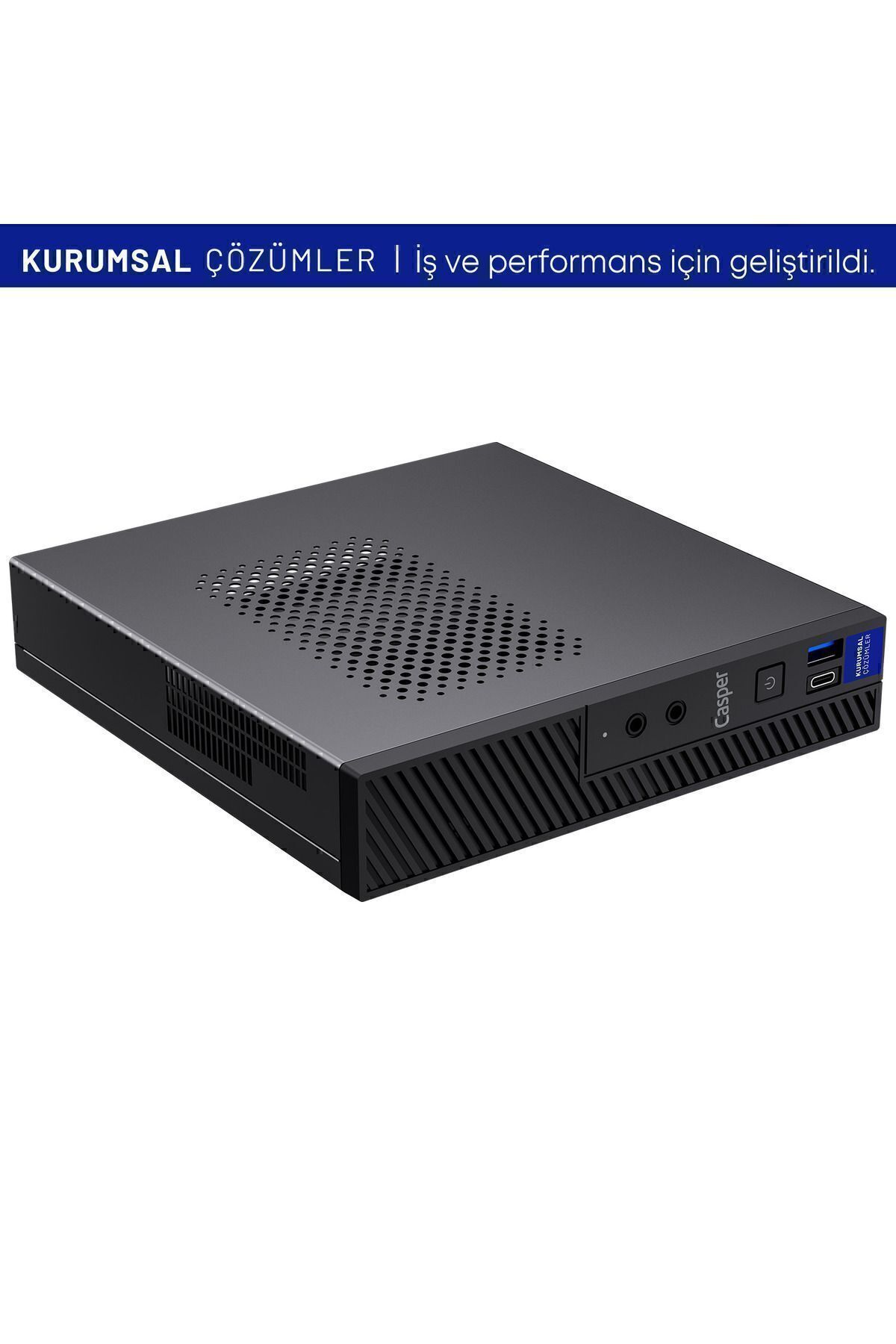 Casper Nirvana M4H.1370-BV00R-V00 Intel Core i7-13700 16GB RAM 500GB NVMe SSD W11P Mini Pc