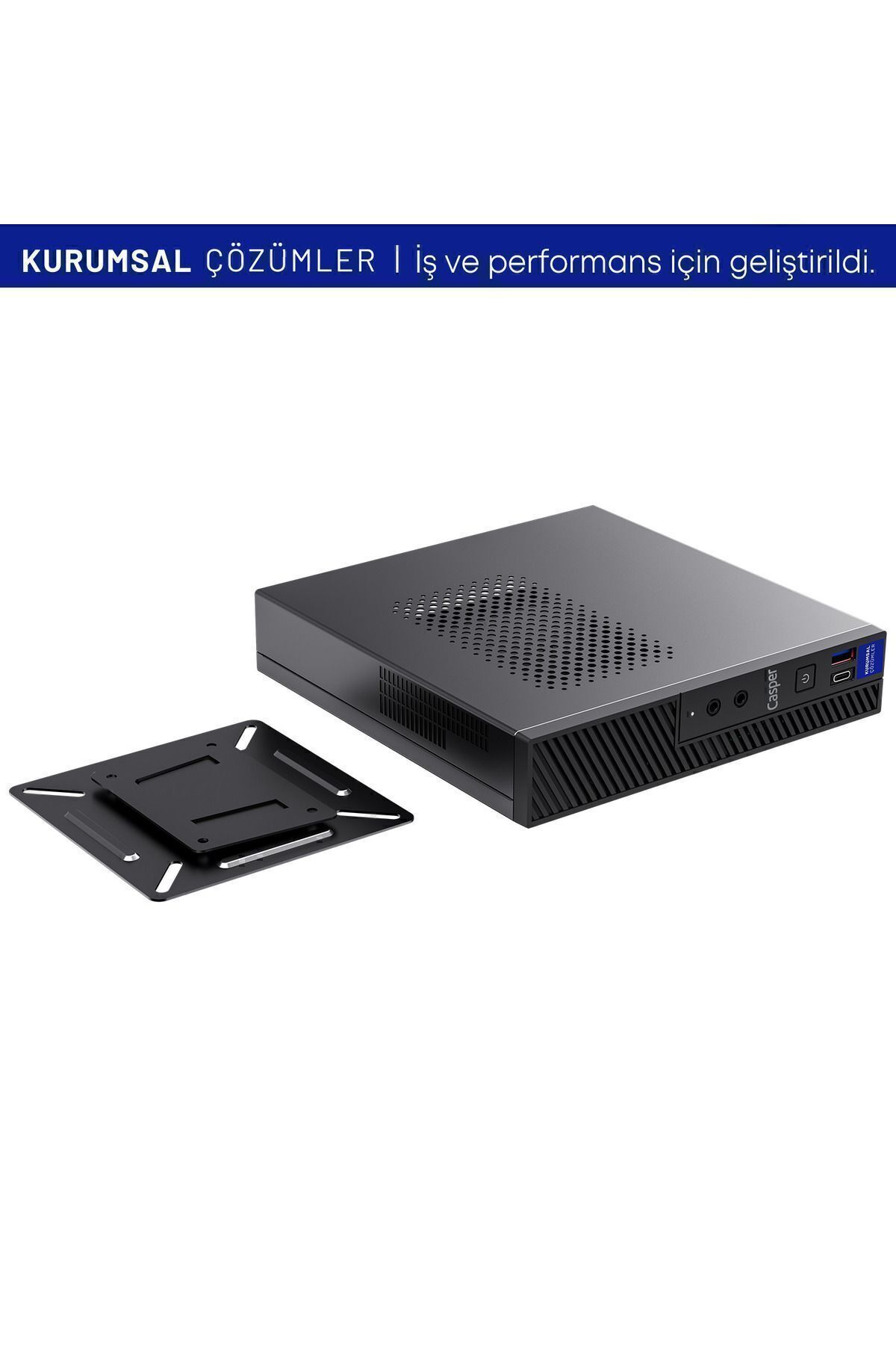 Casper Nirvana M4H.1370-BV00R-V00 Intel Core i7-13700 16GB RAM 500GB NVMe SSD W11P Mini Pc