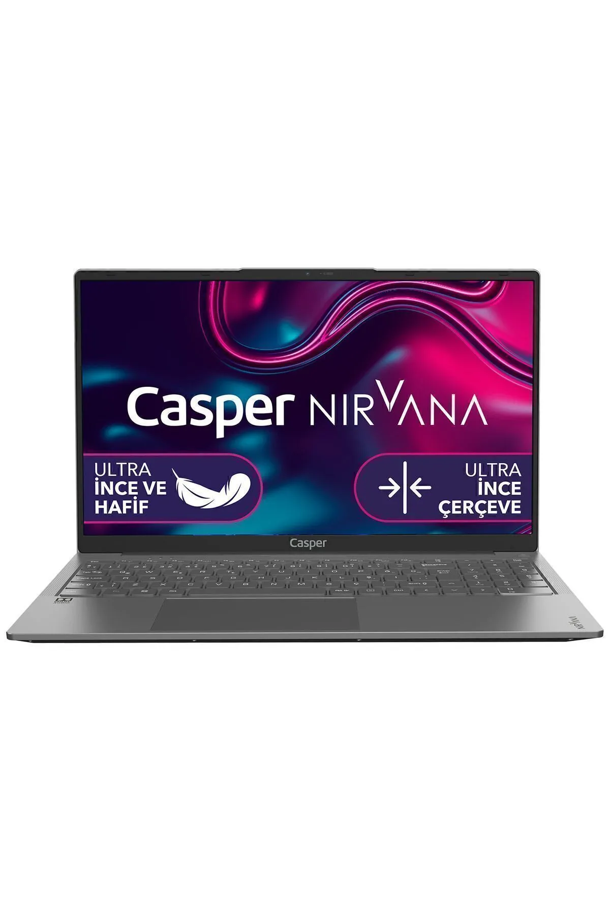 Casper Nirvana X600.1245-8V00X-G-F Intel Core i5-12450H 8GB RAM 500GB NVMe SSD FREEDOS 15.6" Laptop