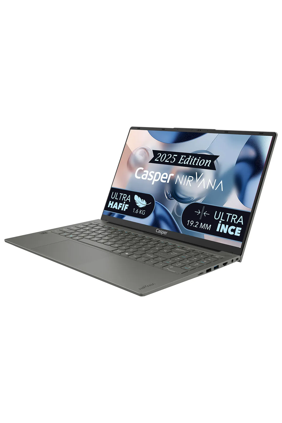 Casper Nirvana X600.1342-BF00X-G-F Intel Core i5 13420H 16GB RAM 1TB NVMe SSD FREEDOS 15.6" Laptop