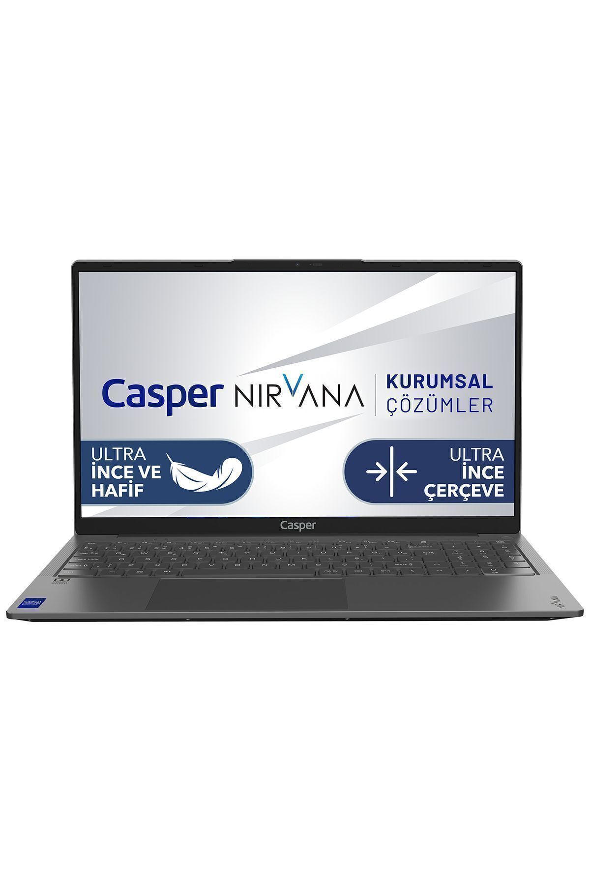 Casper Nirvana X700.1270-BF00X-G-F Intel Core i7-12700H 16GB RAM 1TB NVMe SSD FREEDOS 15,6" Laptop