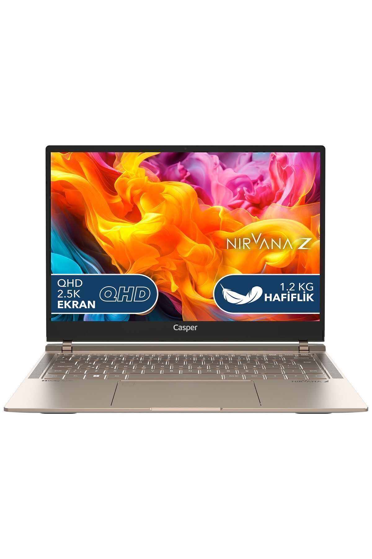 Casper Nirvana Z100.1335-BF00P-B-Q Intel Core i5-1335U 16GB RAM 1TB NVME SSD Windows11-Metalik Bronz